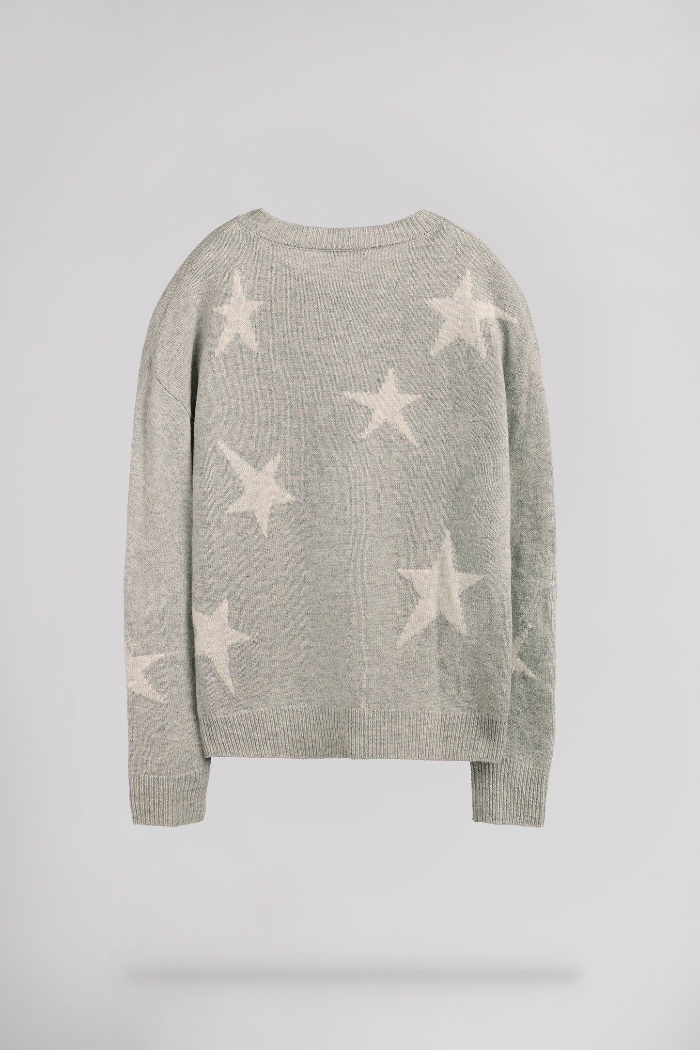 Pull col rond P-NELL GRIS CHINE