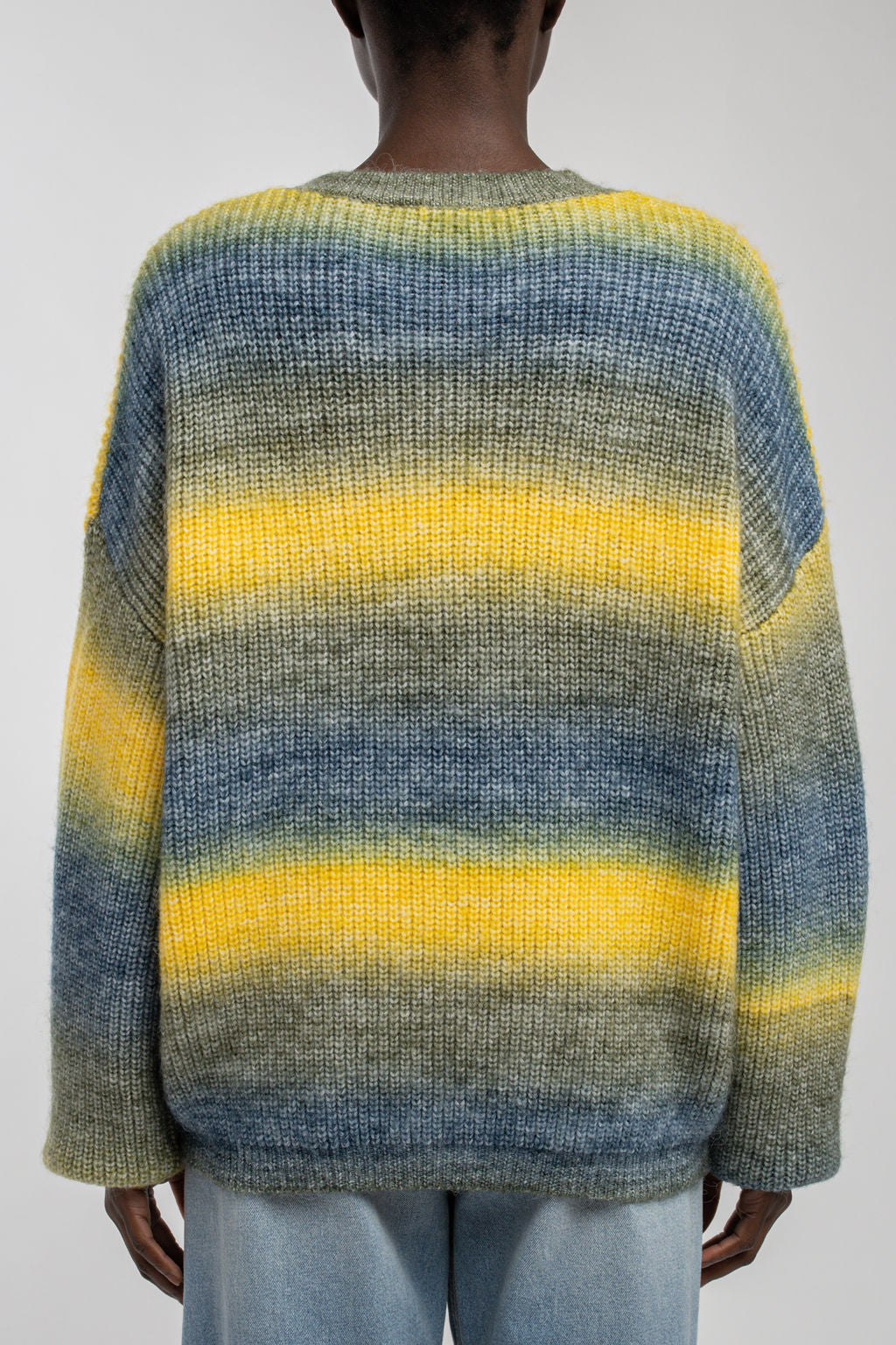 Pull P-STRIPY OLIVE