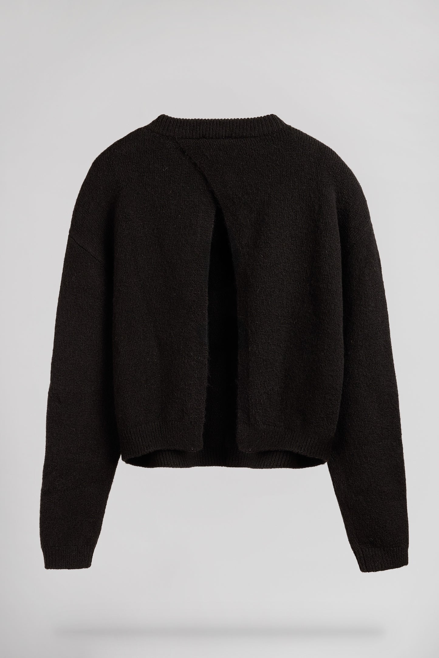 Pull col rond dos nu P-LEANNE NOIR