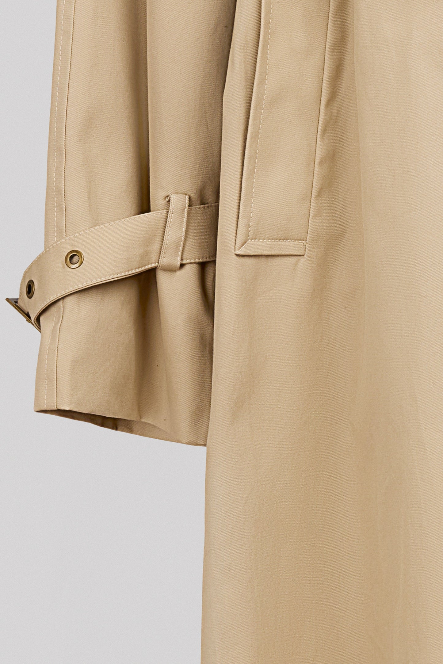 Trench 100% coton M-BLAIR SABLE DORE