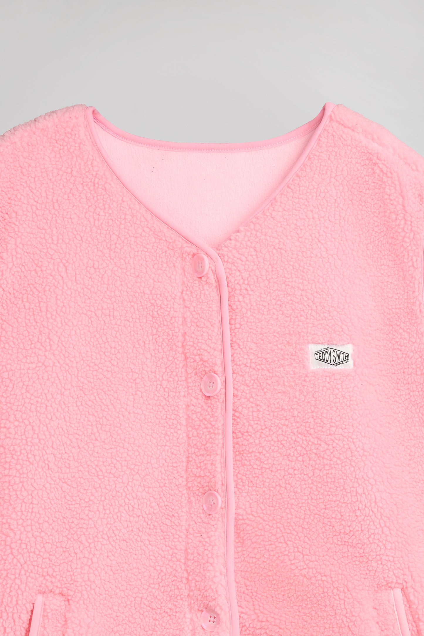 Blouson sans manches B-SHERPA BUBBLE PINK