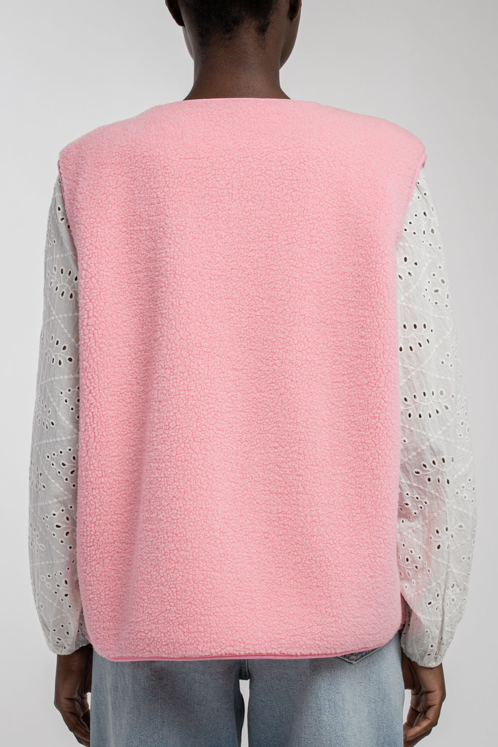 Blouson sans manches B-SHERPA BUBBLE PINK