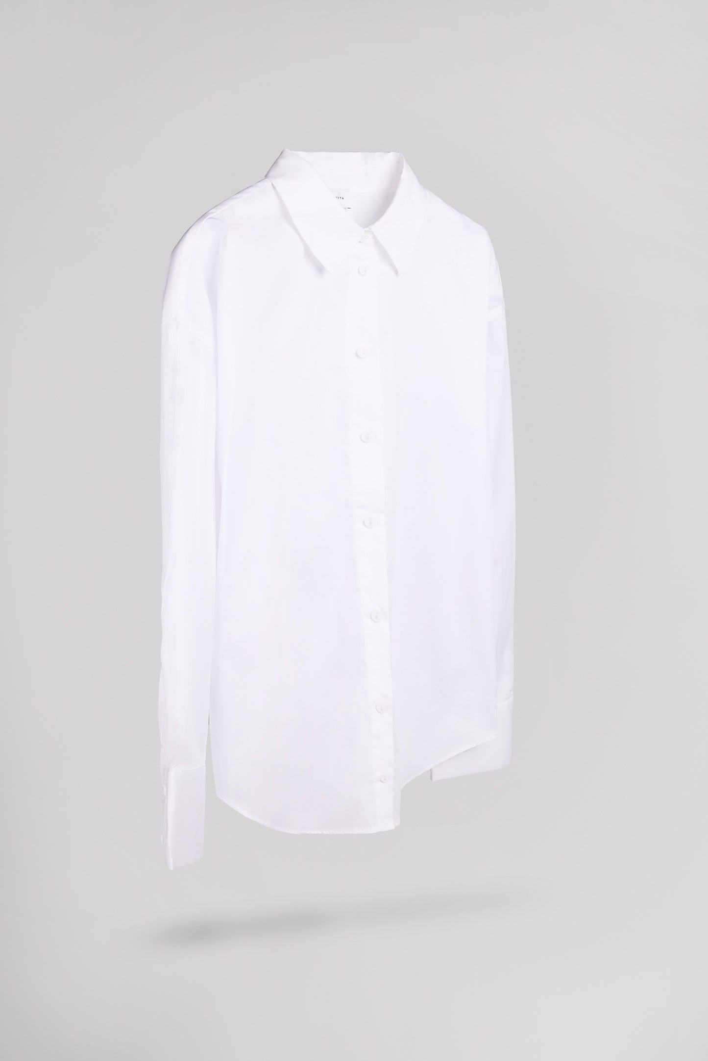 Chemise popeline coton C-CHARLINA BLANC 2
