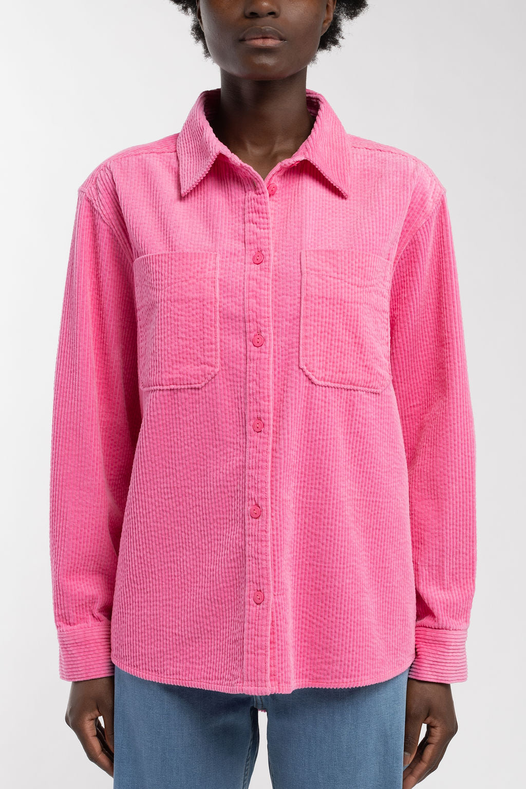 Chemise oversize C-BONNIE BUBBLE PINK