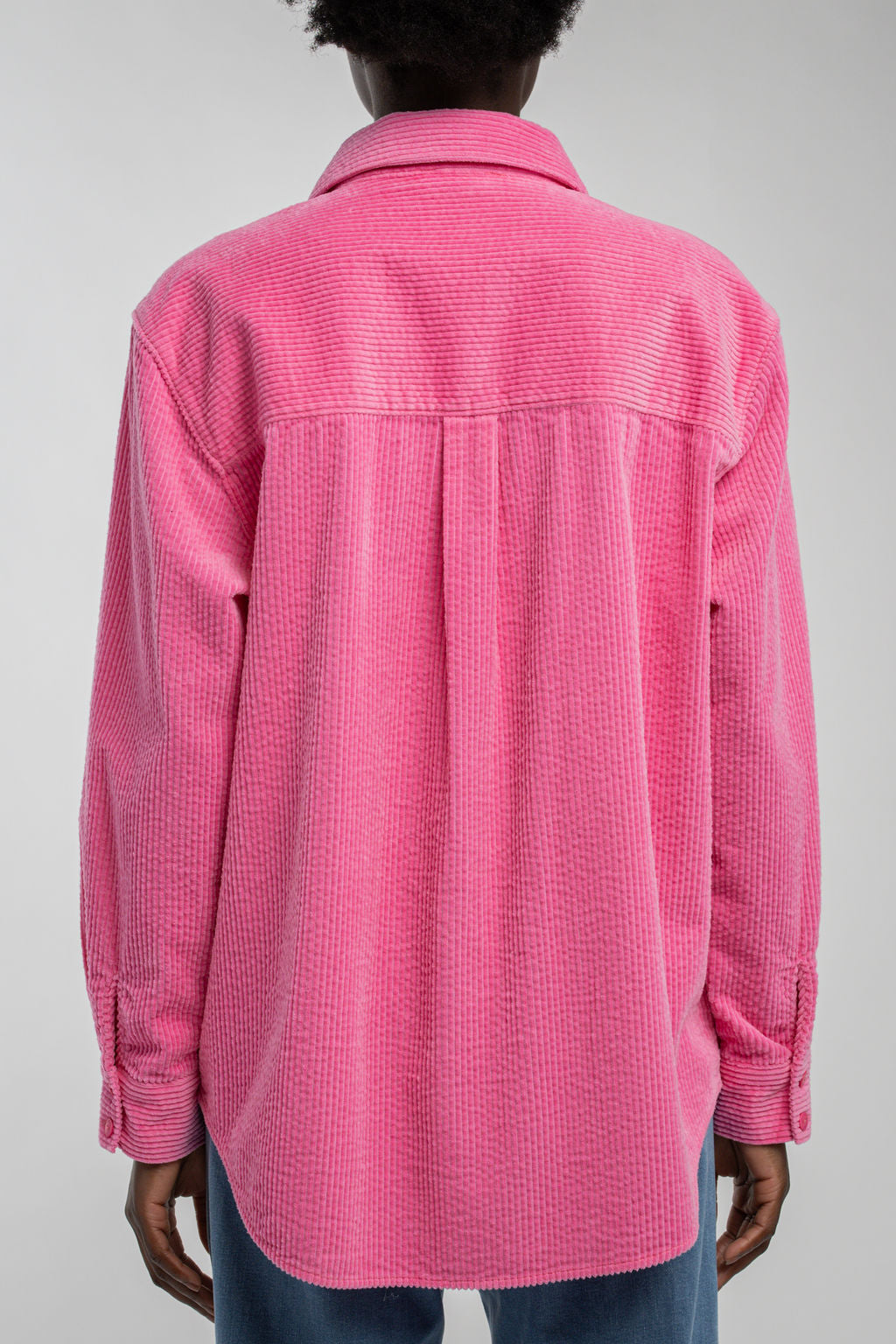 Chemise oversize C-BONNIE BUBBLE PINK