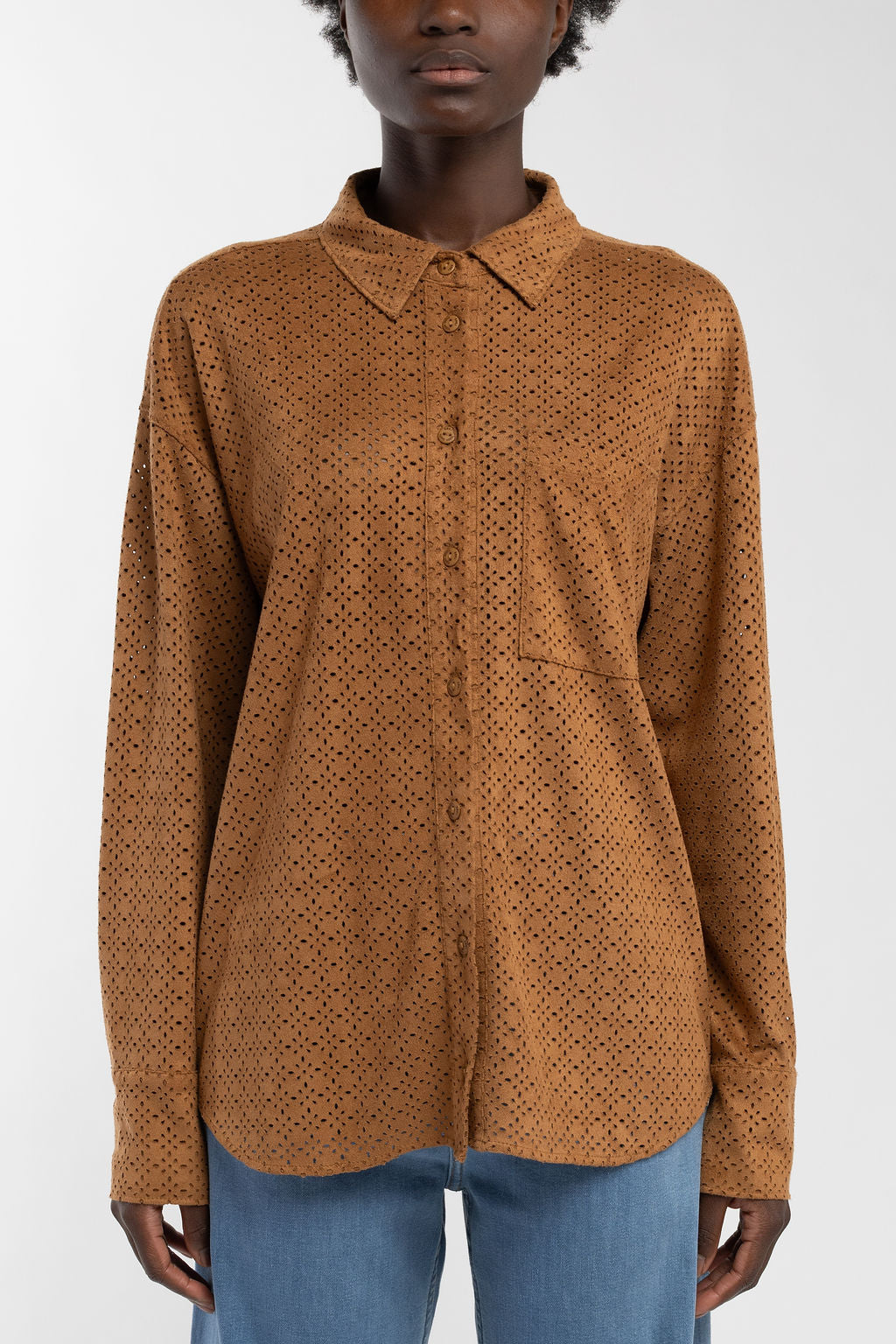 Chemise C-JESSIE CARAMEL