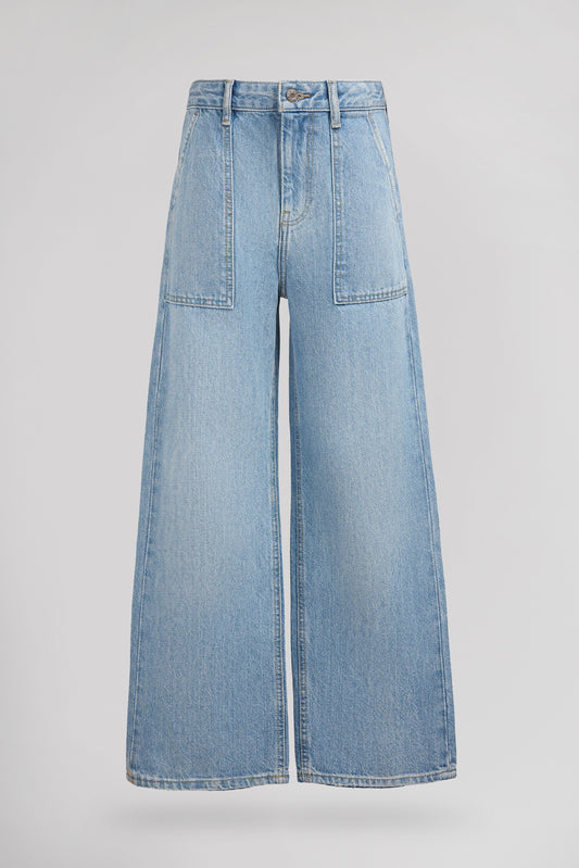 Achat Jean large P-ELECTRA WORK JR FRIPP/INDIGO CLAIR