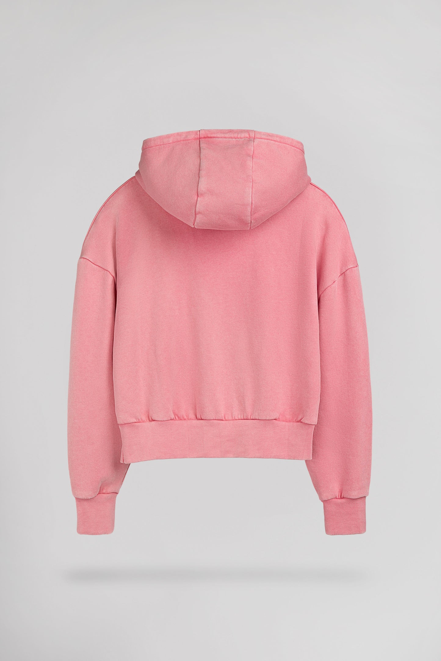 Sweat à capuche S-WASH STAR JR PUNCHY PINK