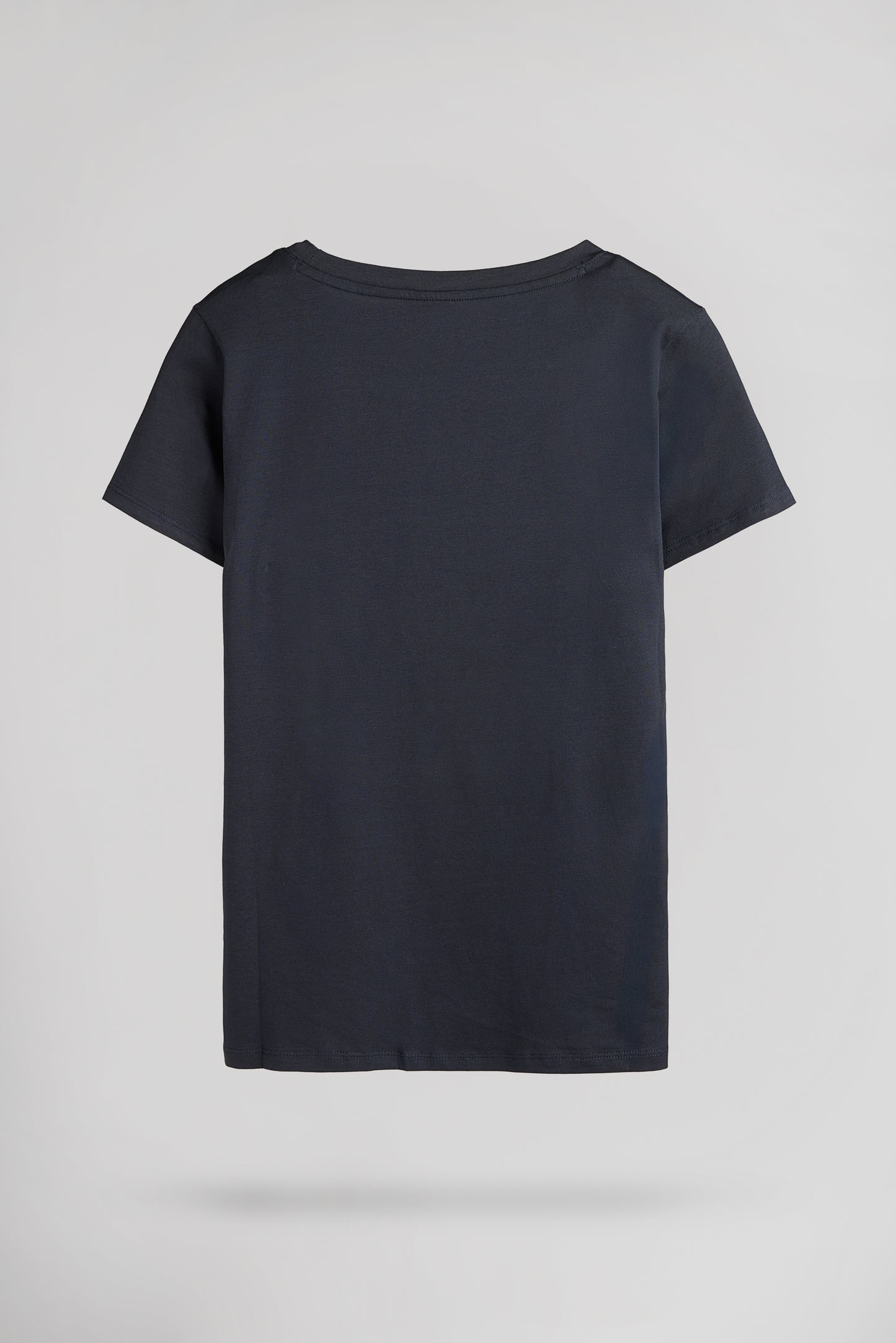 T-shirt ajusté col rond T-RIBELLE MC JR DARK NAVY