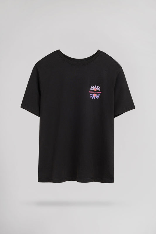 Achat T-shirt décontracté T-HYA MC JR NOIR