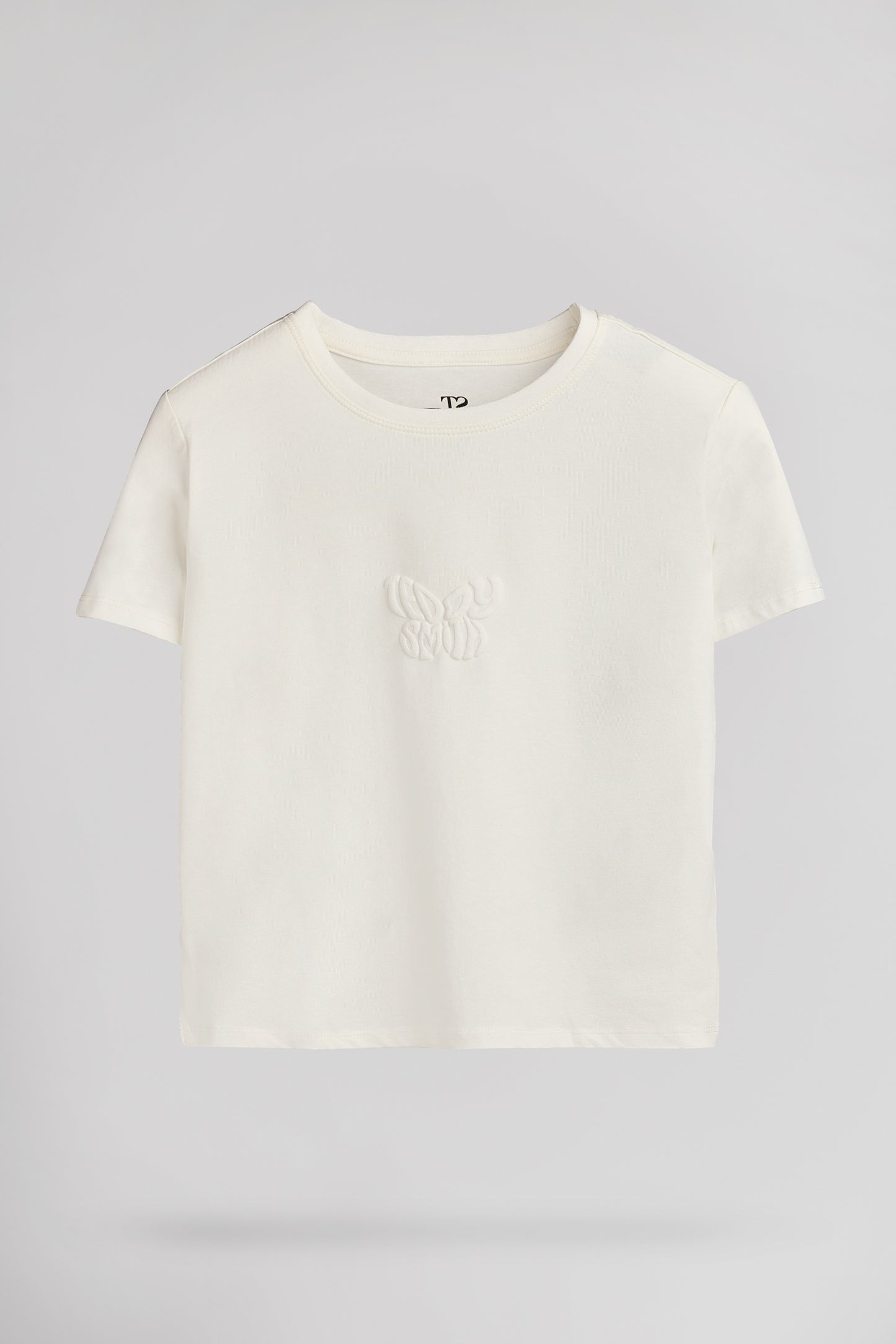 T-shirt ajusté T-ODY MC JR MIDDLE WHITE