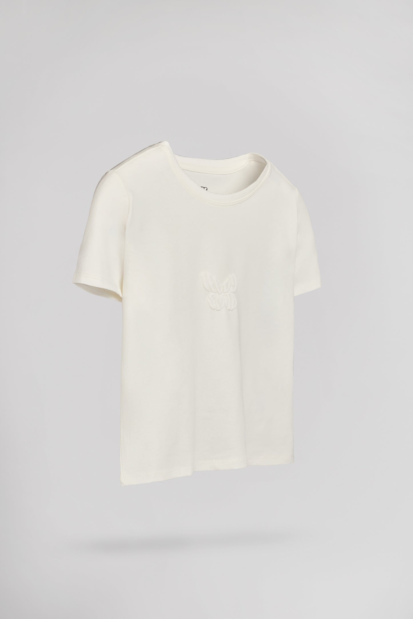 T-shirt ajusté T-ODY MC JR MIDDLE WHITE
