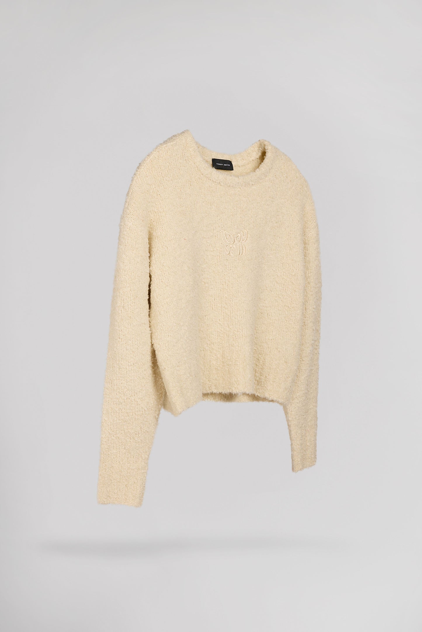 Pull P-BOUCLETTE JR BEIGE CLAIR