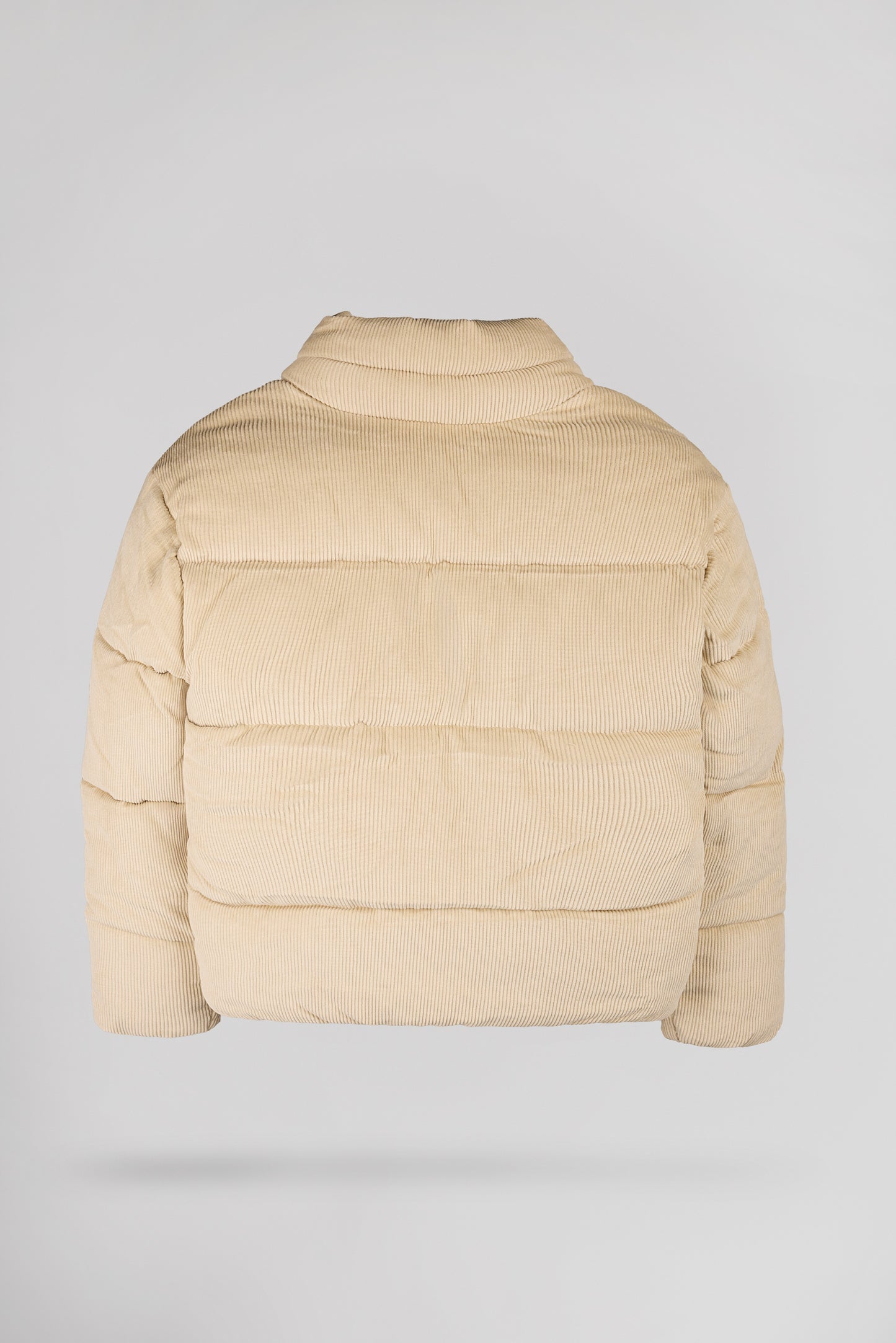 Blouson ajusté velours col montant B-ELLA JR BEIGE CLAIR