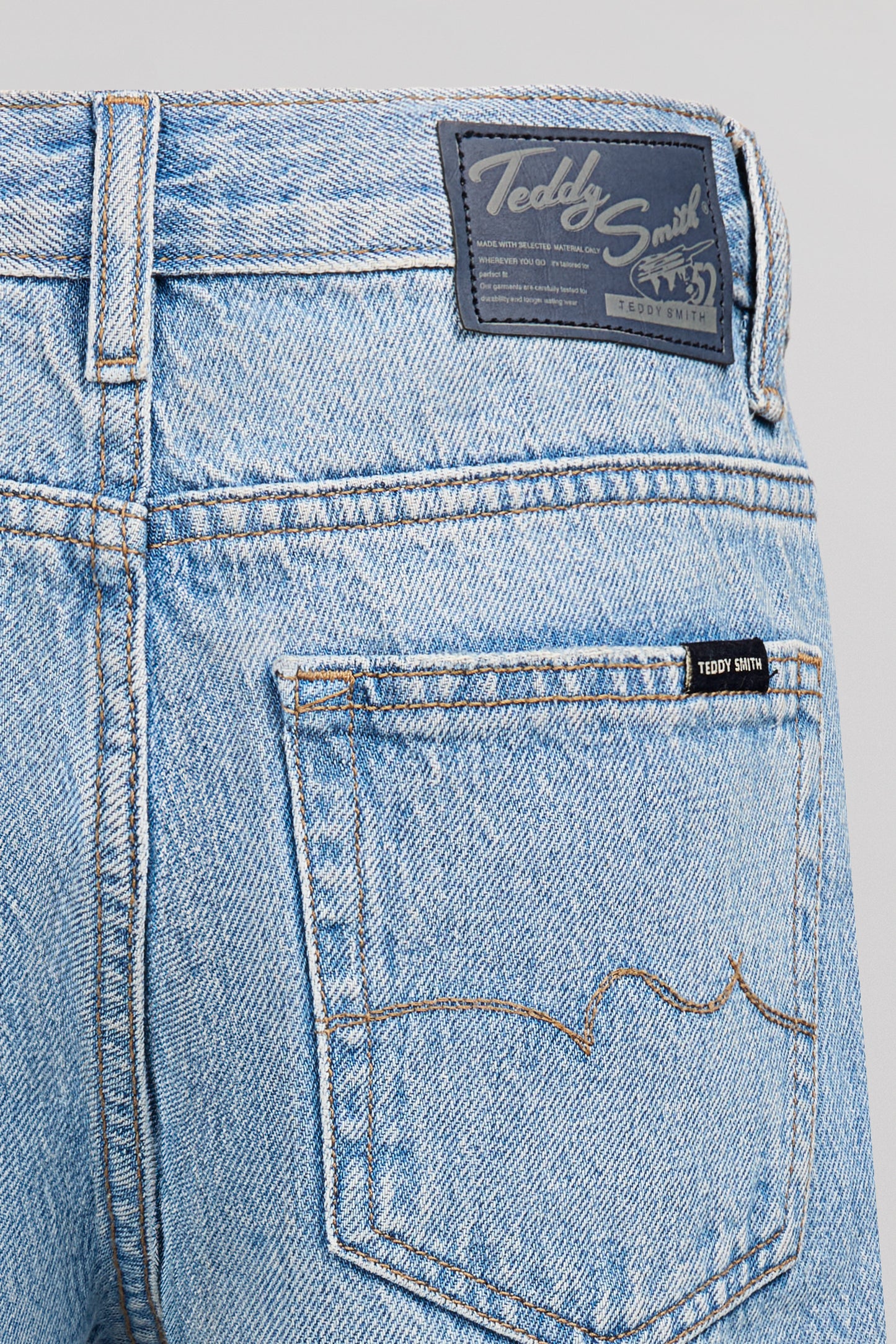 Jean droit DAD PANT JR FRIPP/INDIGO CLAIR