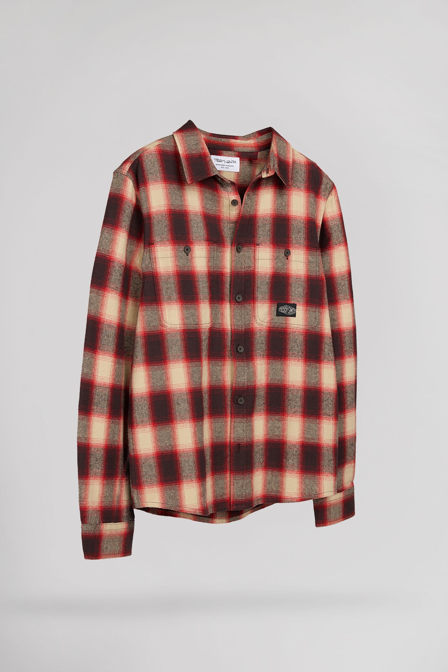 Chemise C-ANTHO ML JR ROUGE VIF
