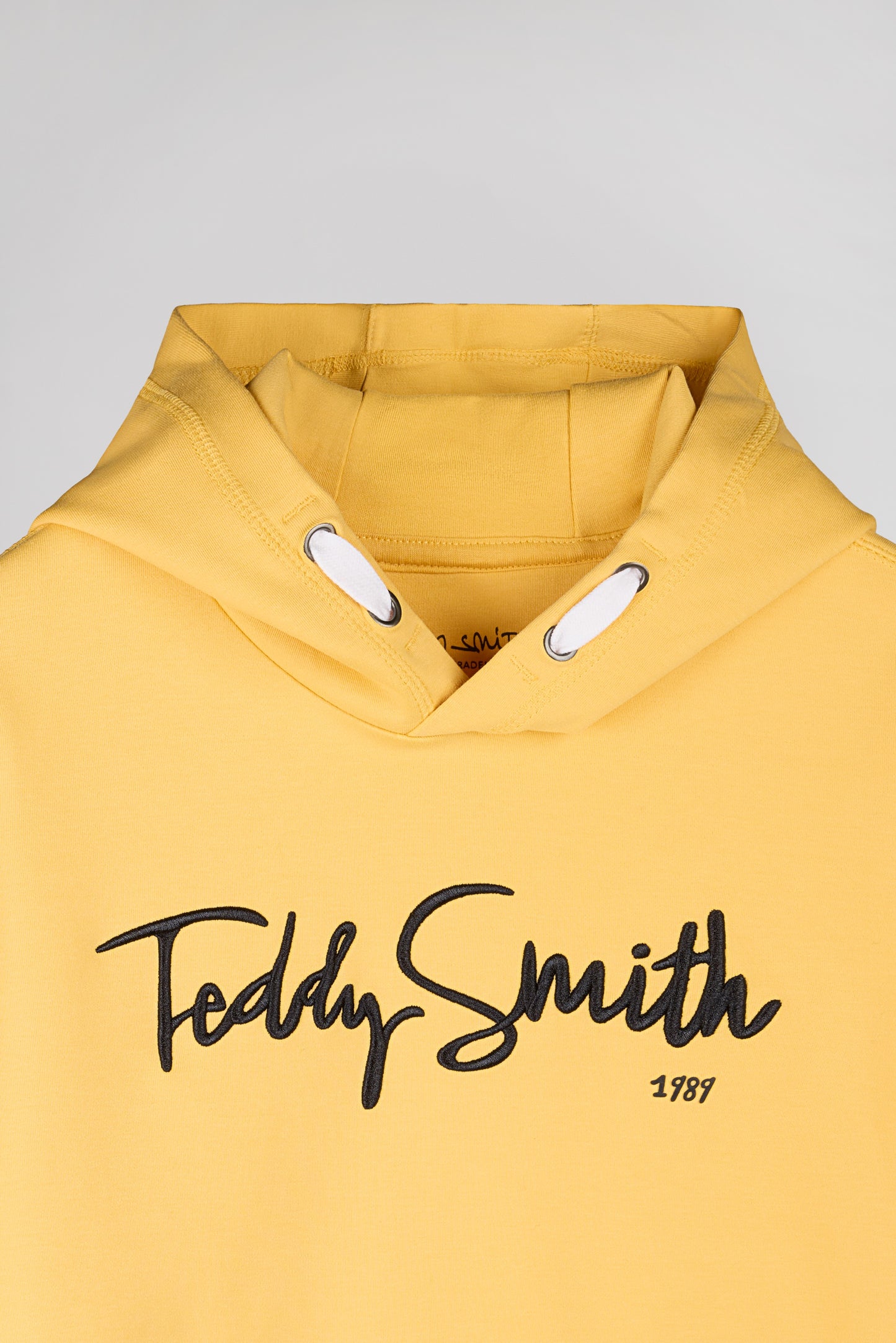 Sweat à capuche S-EVRY HOODY JR JAUNE PAILLE