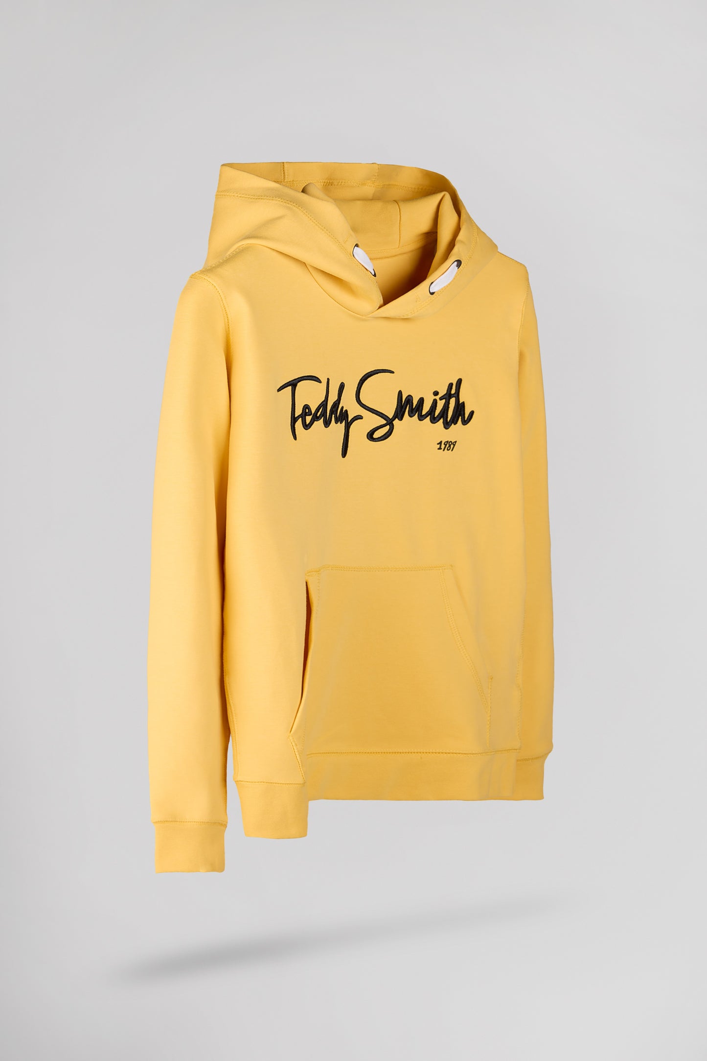 Sweat à capuche S-EVRY HOODY JR JAUNE PAILLE