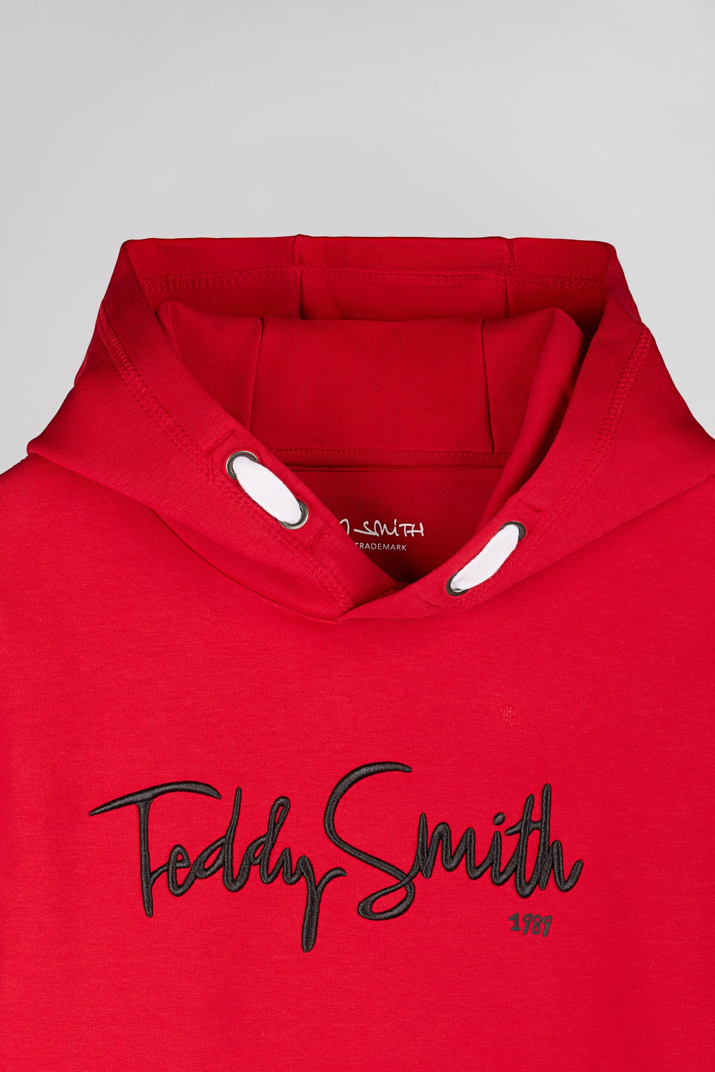 Sweat à capuche S-EVRY HOODY JR ROUGE VIF