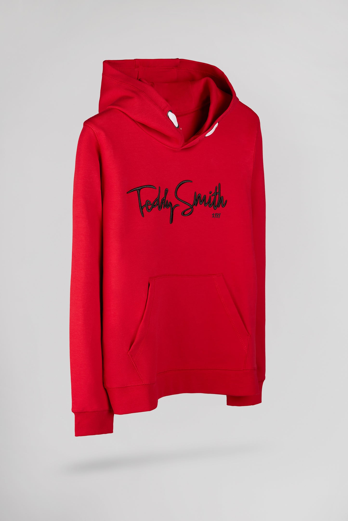 Sweat à capuche S-EVRY HOODY JR ROUGE VIF