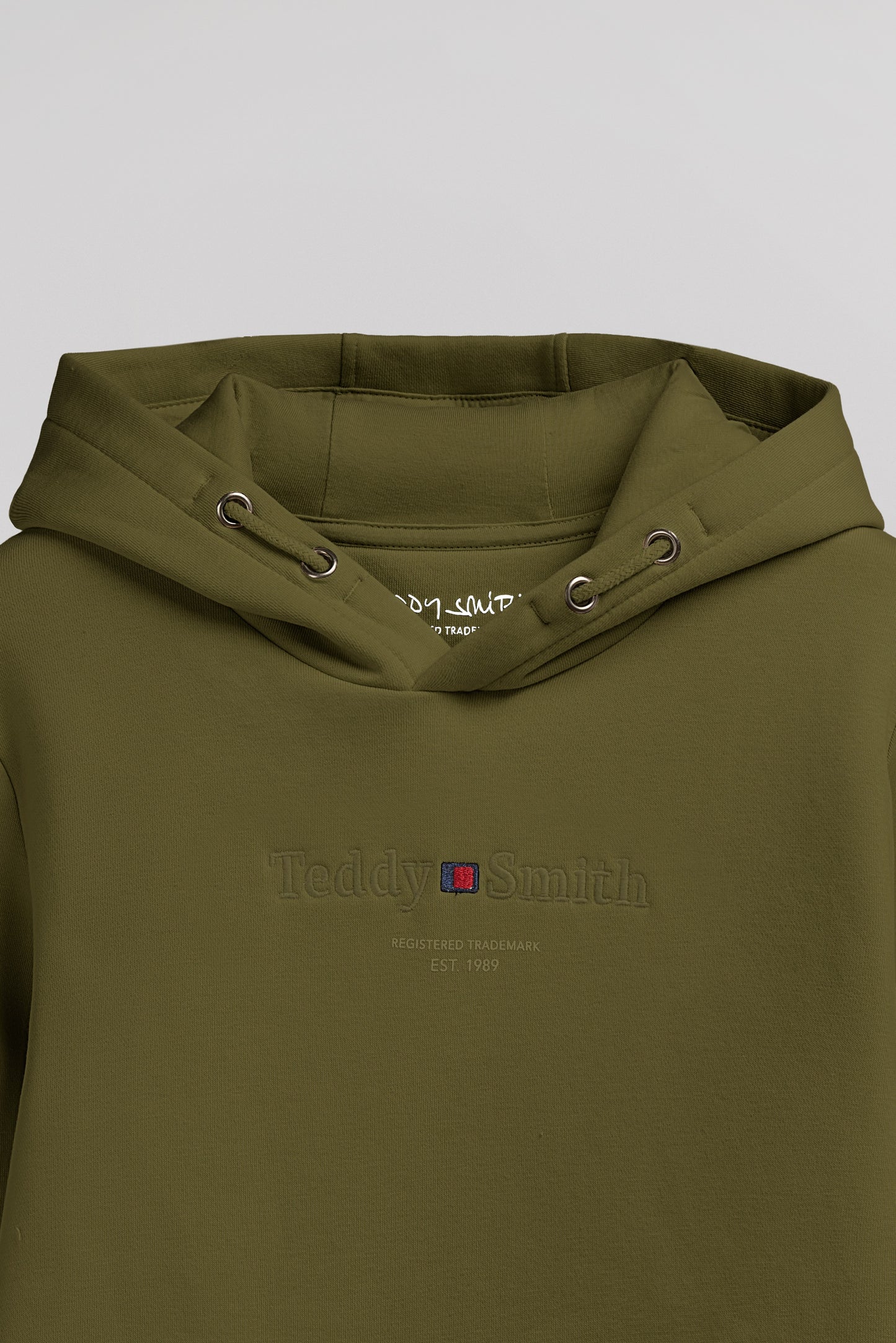 Sweat à capuche S-JIM HOODY JR OLIVE