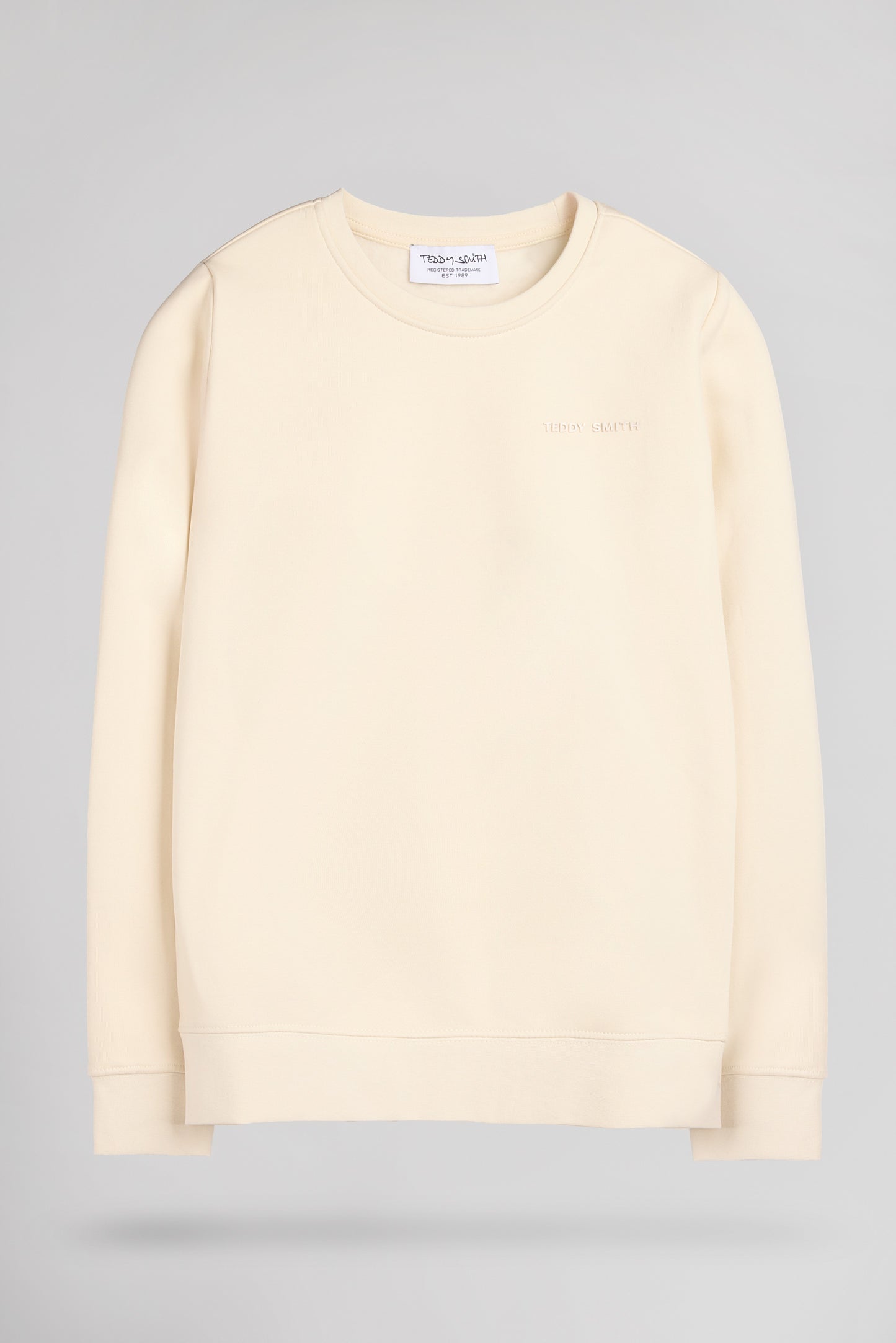 Sweat col rond S-NARK RC JR NATUREL
