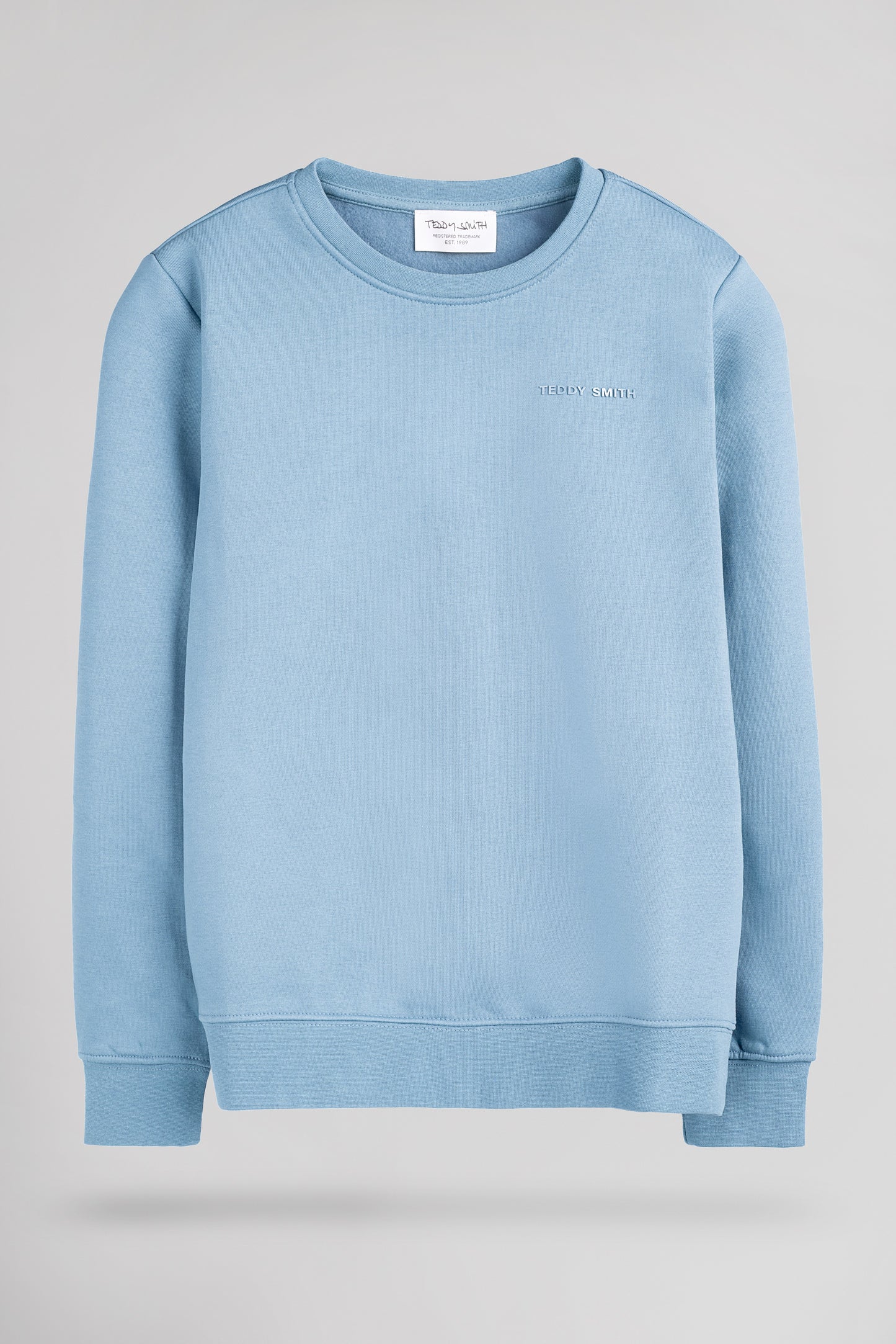 Sweat col rond S-NARK RC JR BLEU GRIS