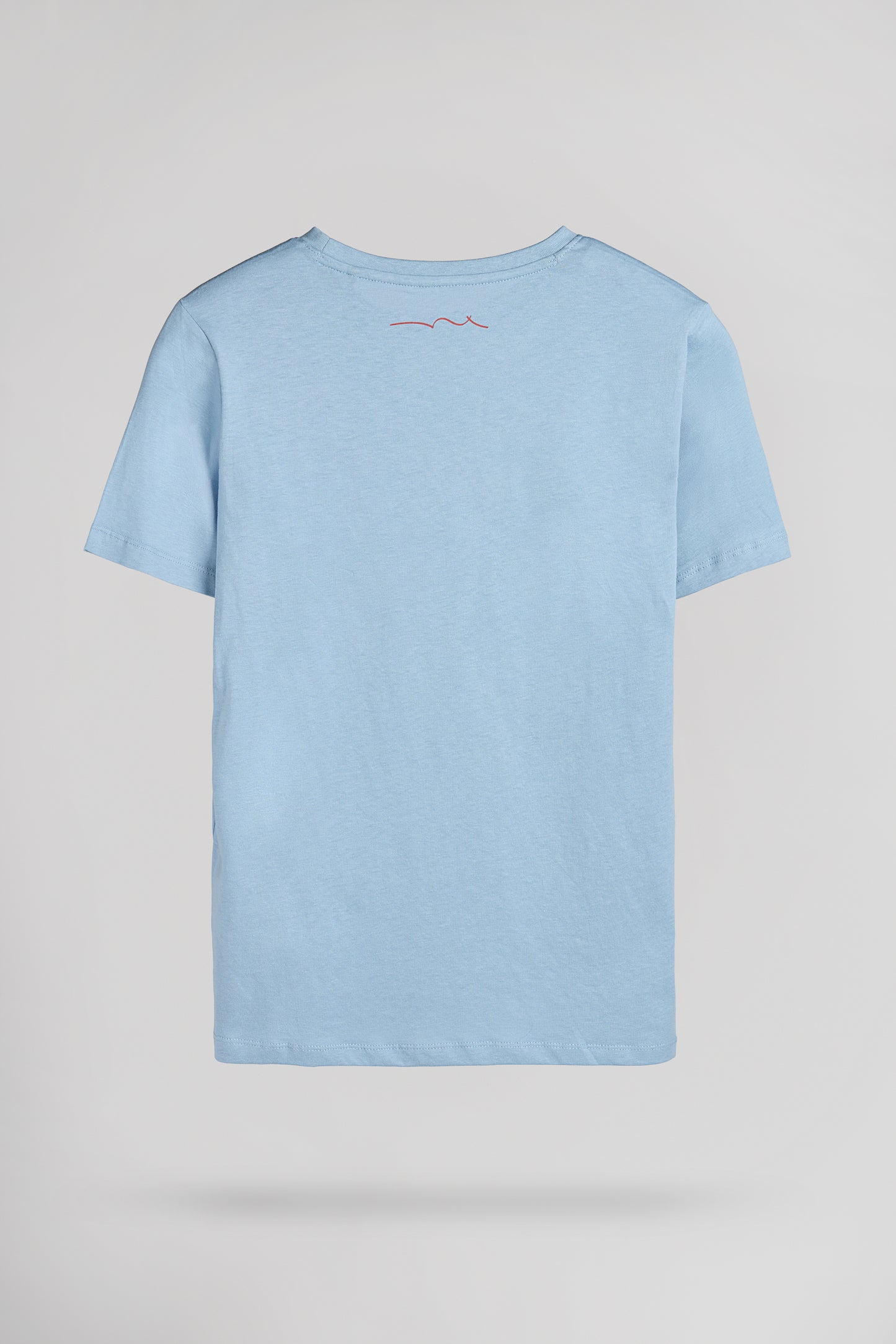 T-shirt T-EVAN MC JR BLEU GRIS