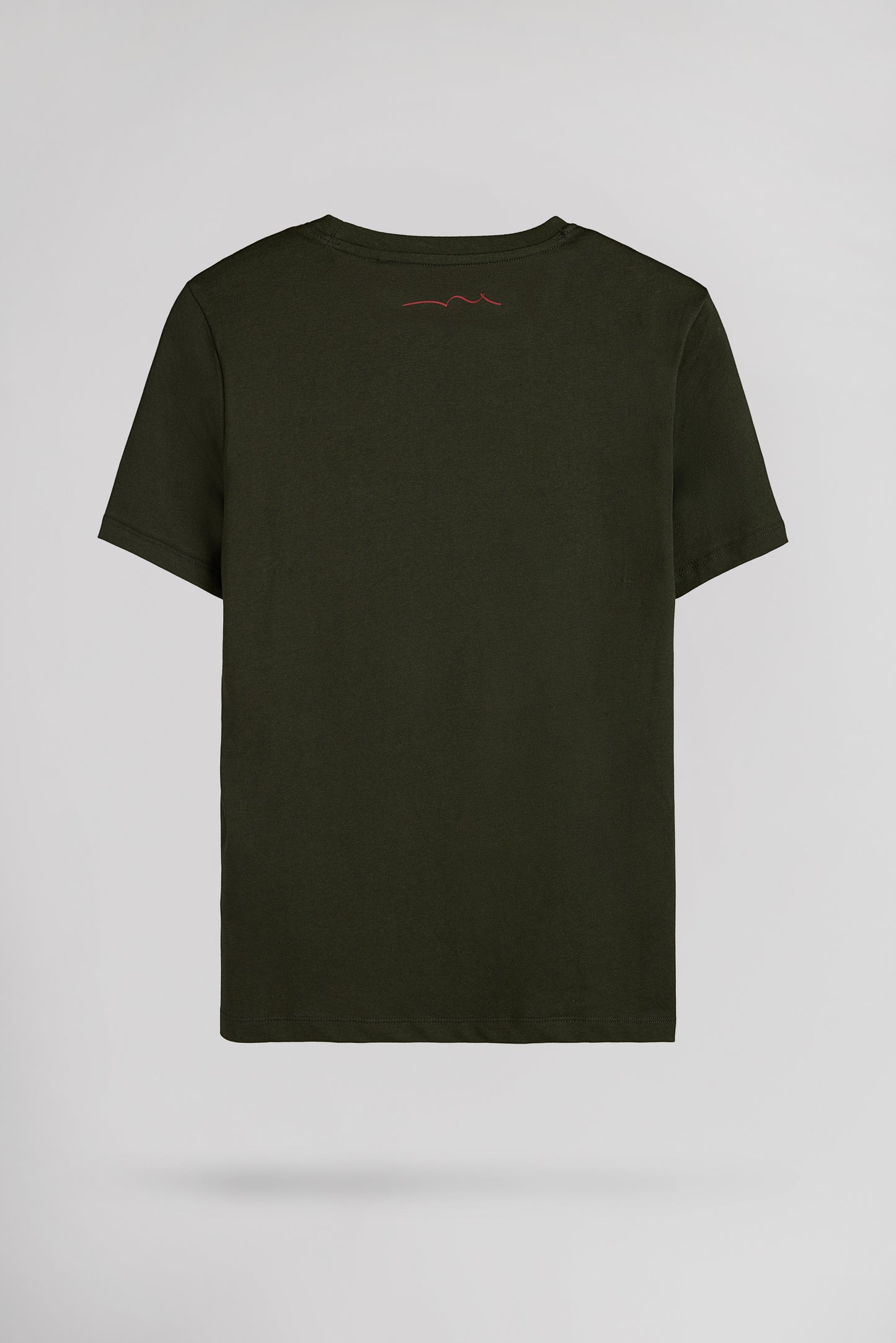 T-shirt col rond T-EVAN MC JR DEEP KAKI