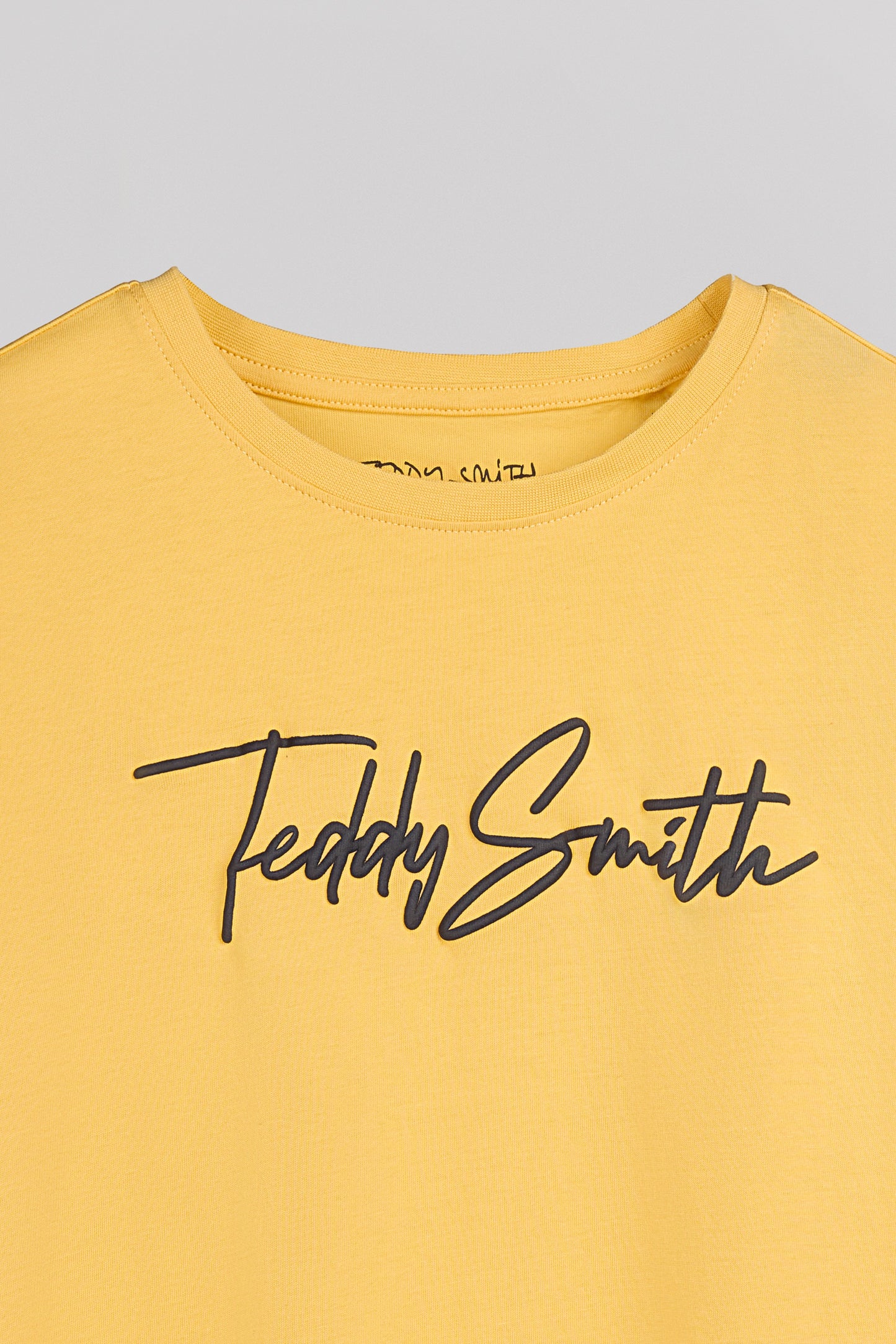 T-shirt T-EVAN MC JR JAUNE PAILLE