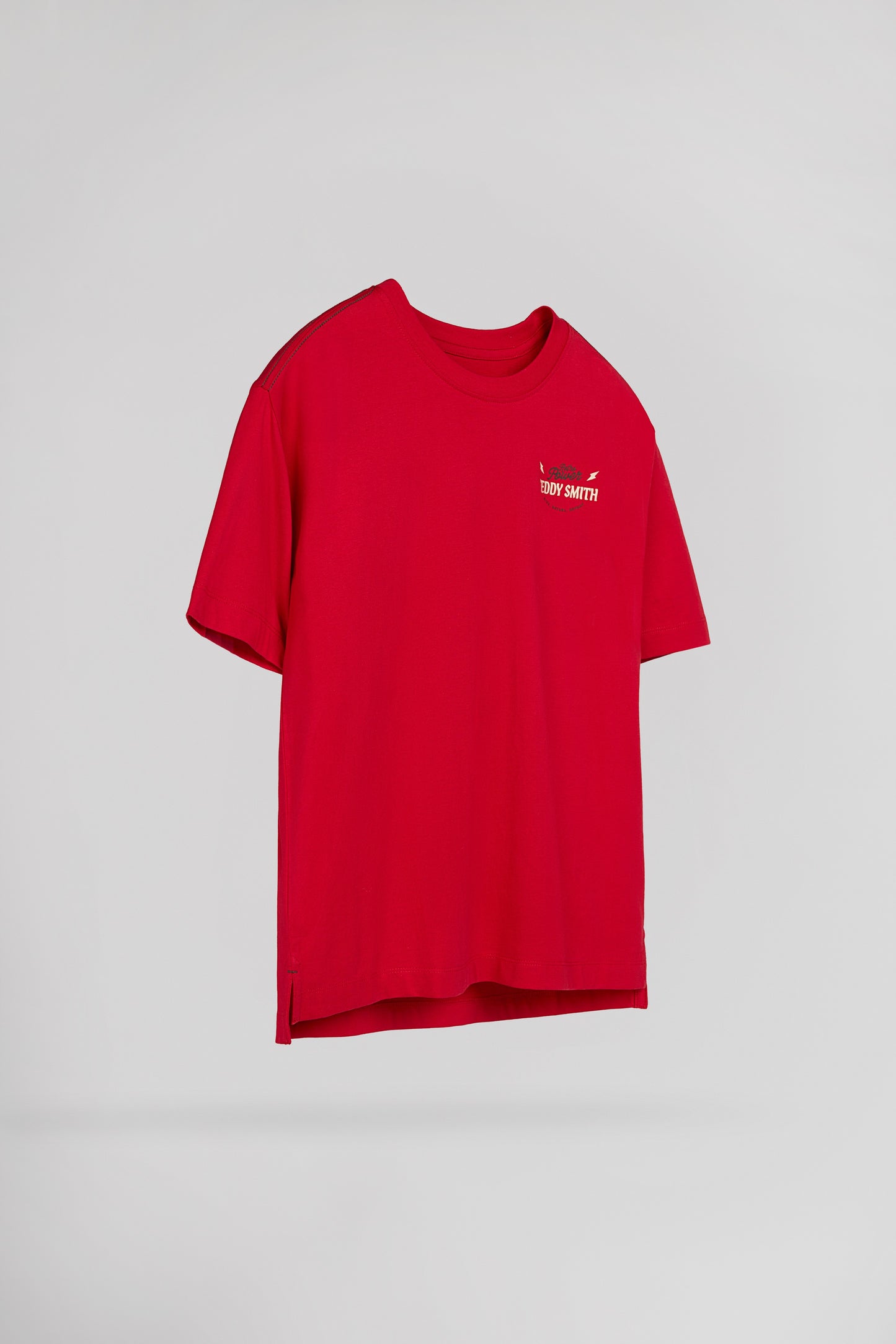 T-shirt col rond T-ASHA MC JR ROUGE VIF