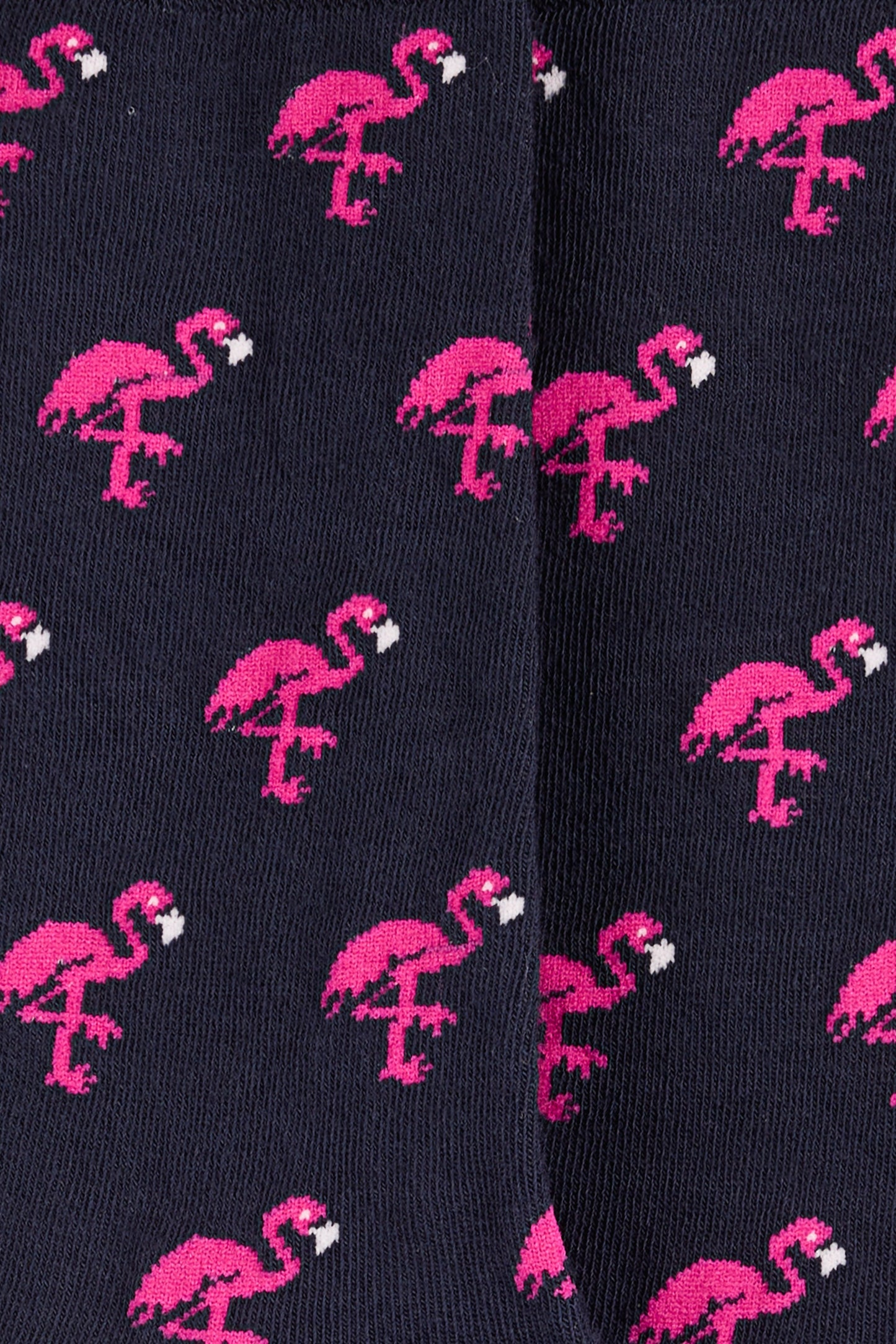 Chaussettes Teddy mi-hautes MOTIFS MIX FLAMINGO DARK NAVY