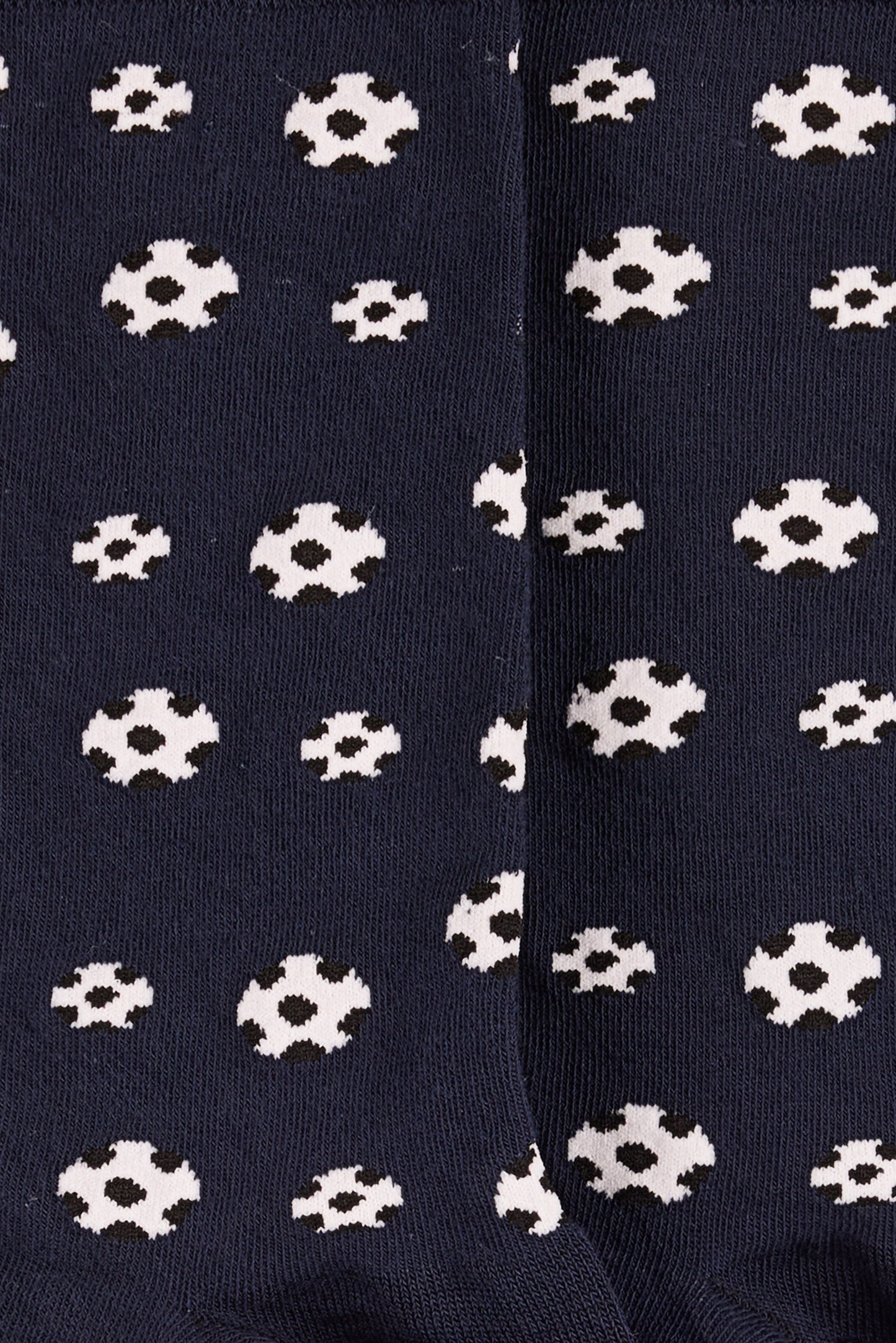 Chaussettes Teddy mi-hautes MOTIFS MIX SOCCER DARK NAVY