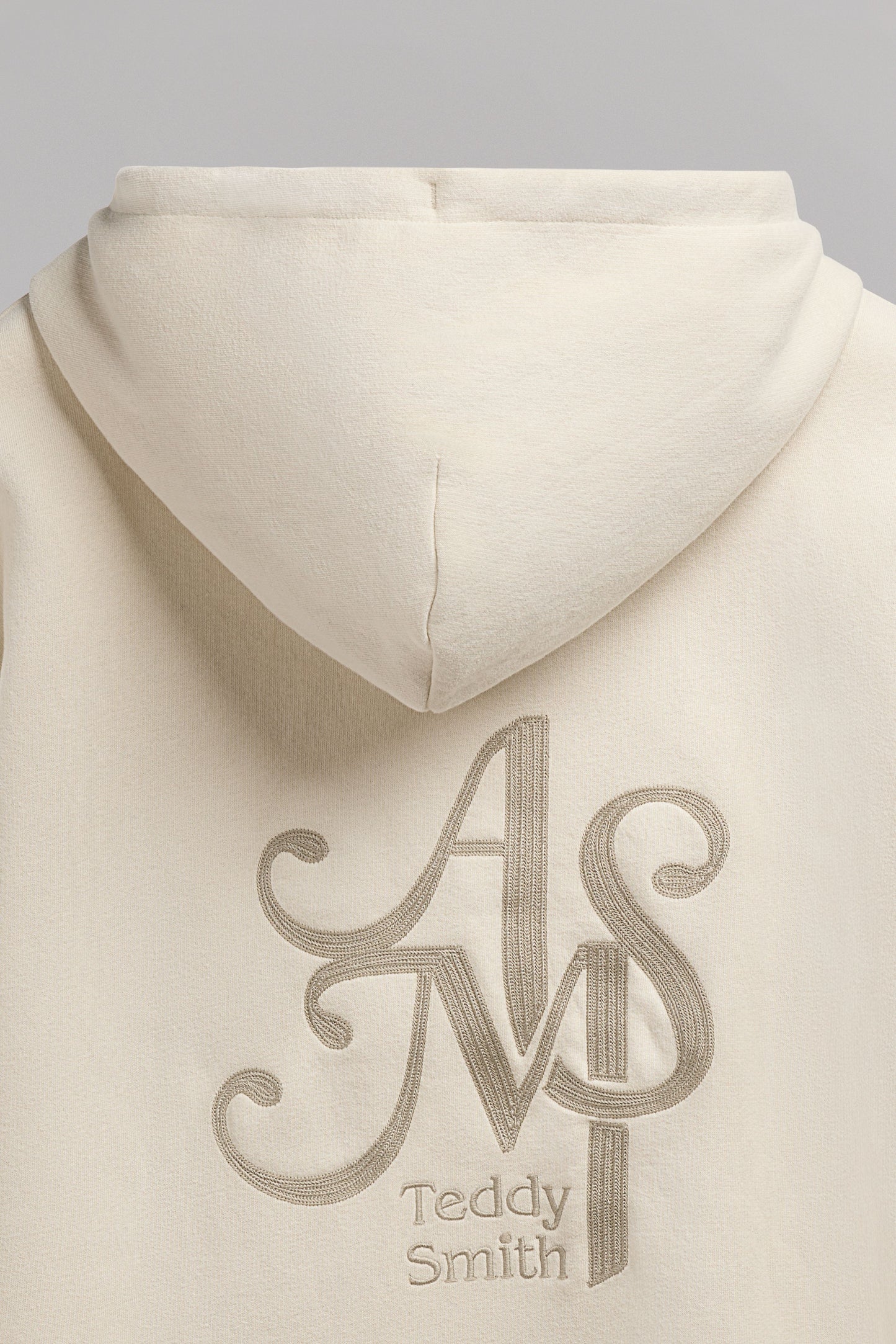 Sweat à capuche S-TROPHY HOODY CREAM