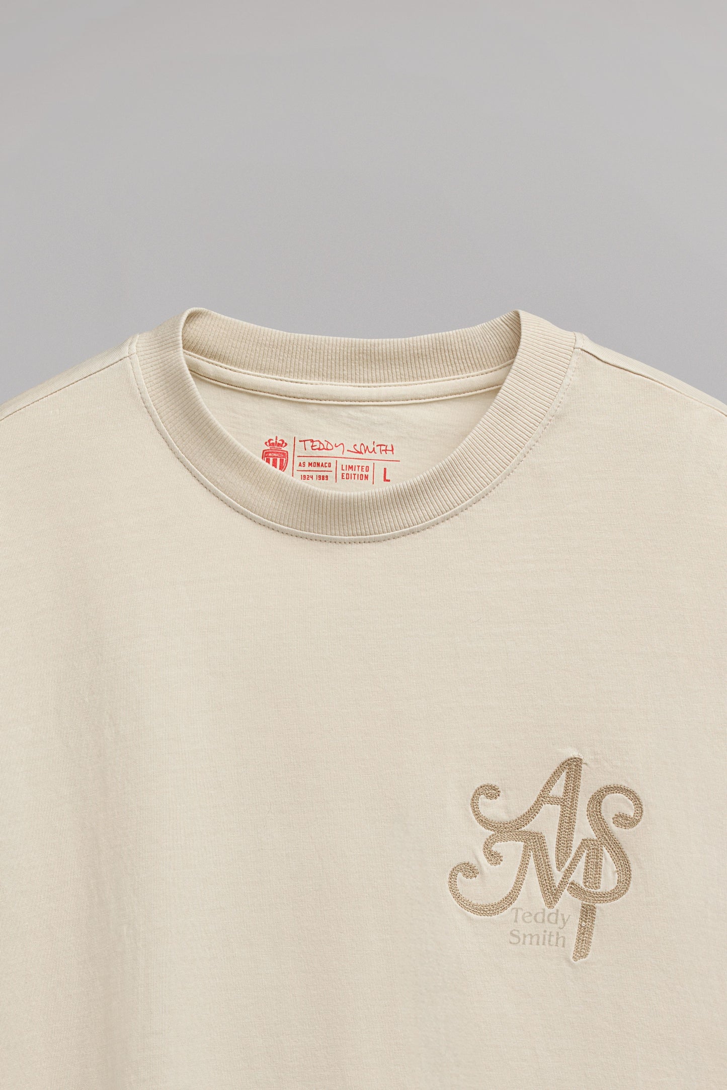 T-shirt T-MATCH MC CREAM