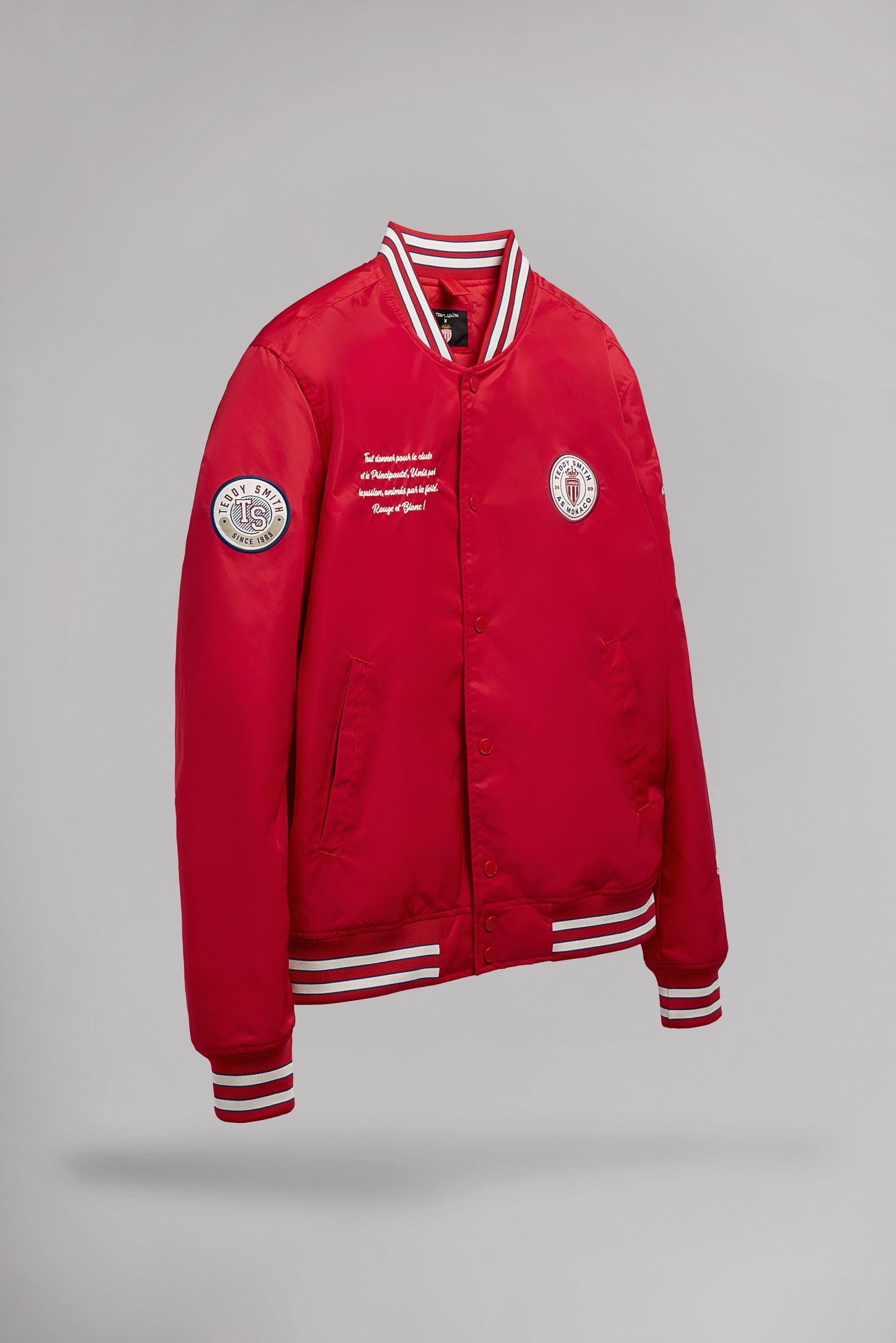 Blouson bomber B-CAMPUS MONACO RED