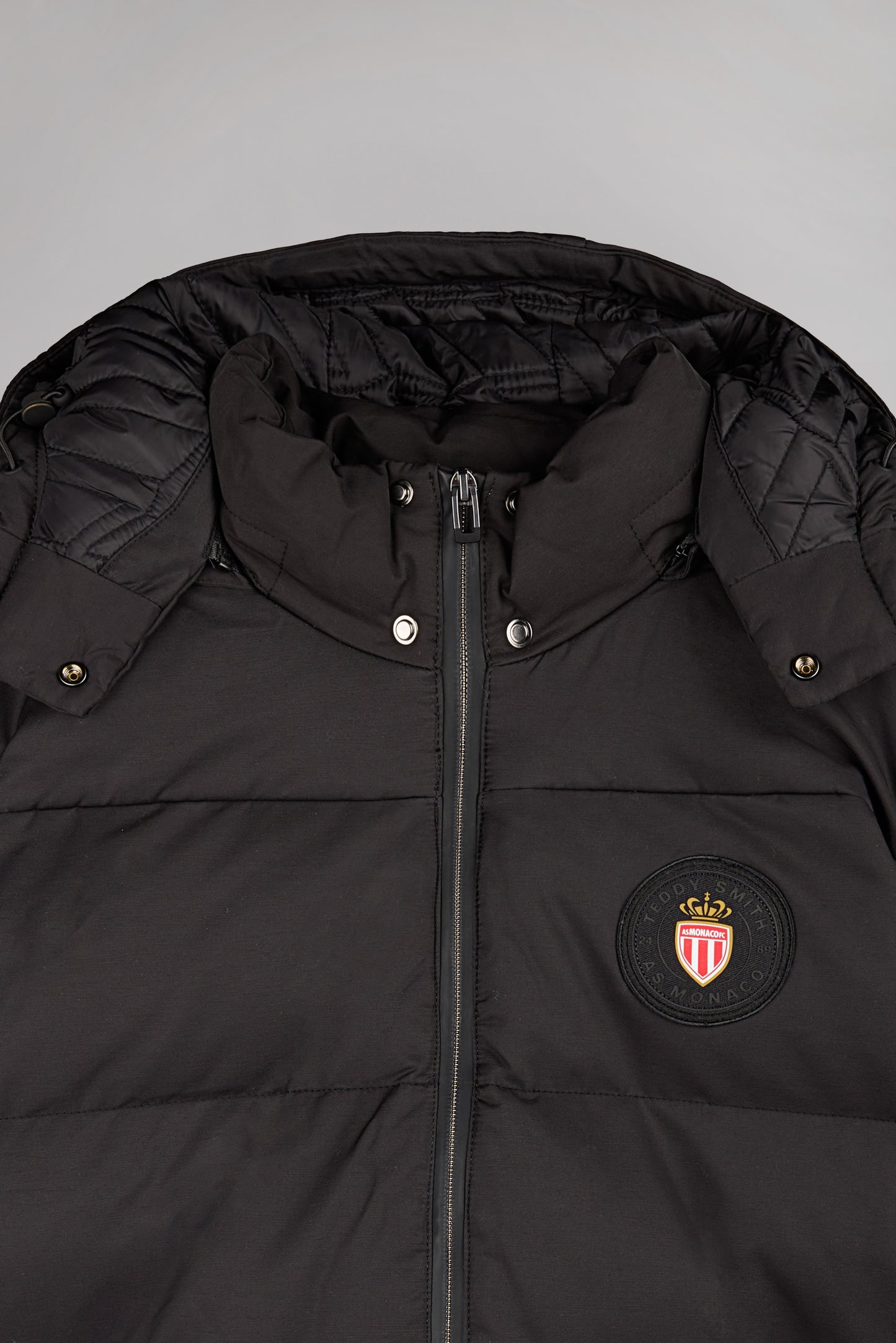 Blouson à capuche col montant B-JONAH NOIR