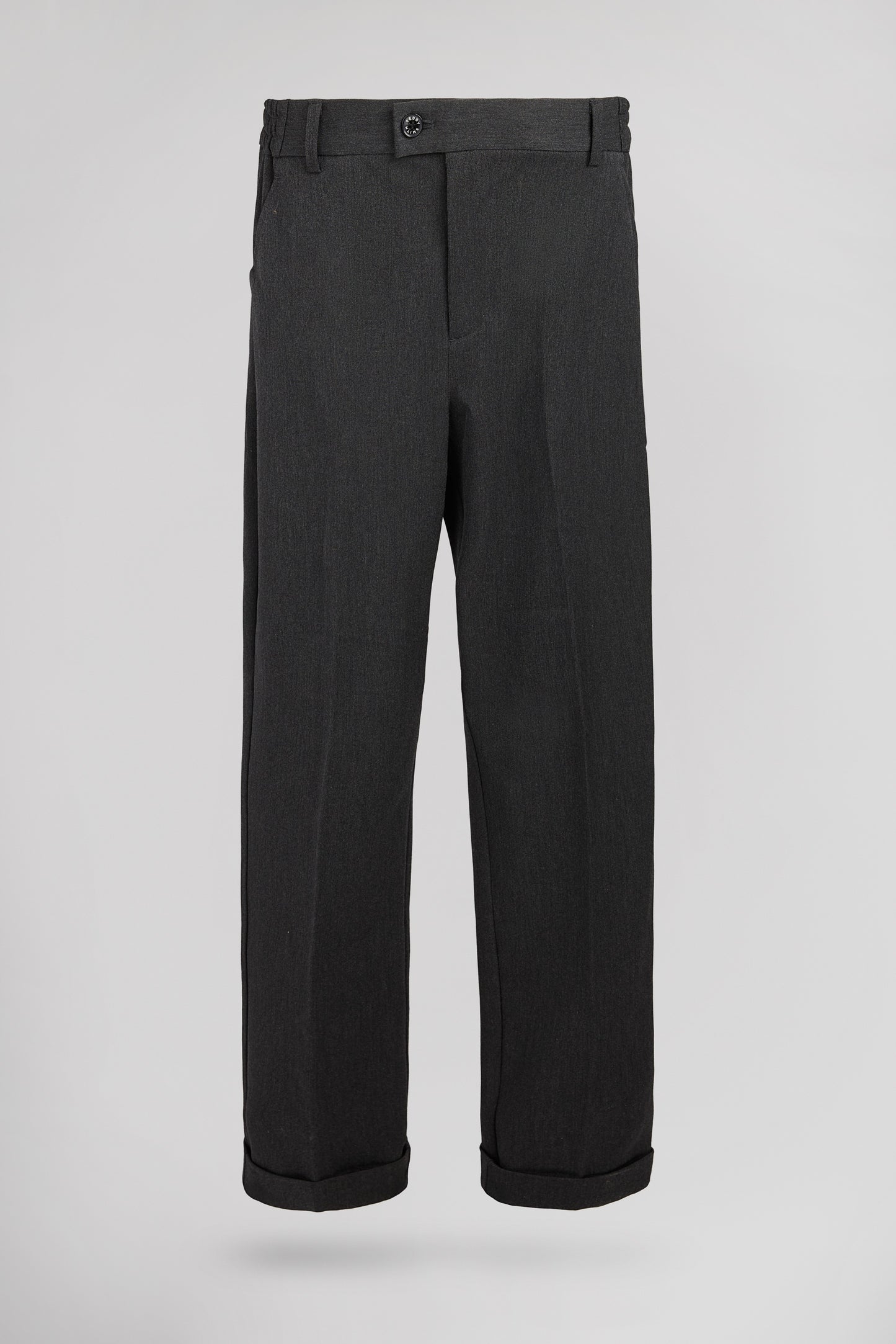 Pantalon slim P-OSLO MELANGE BLACK