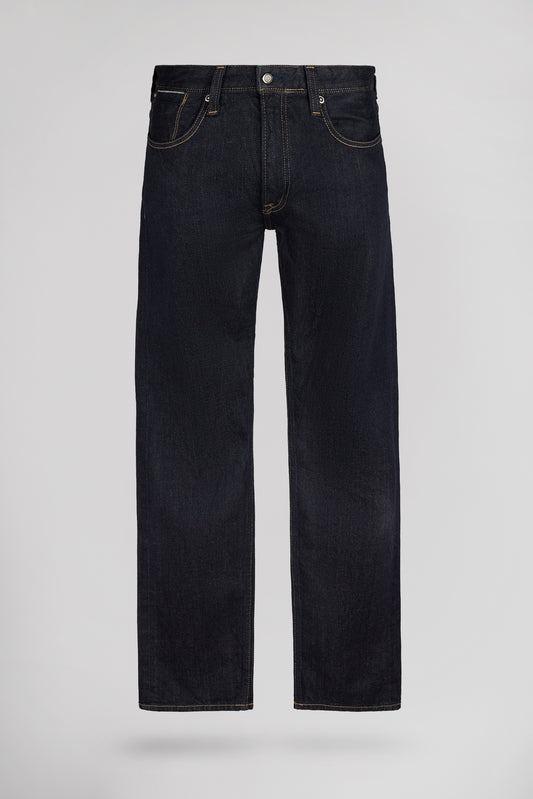 Achat Jean droit REG SELVEDGE DARK BLUE