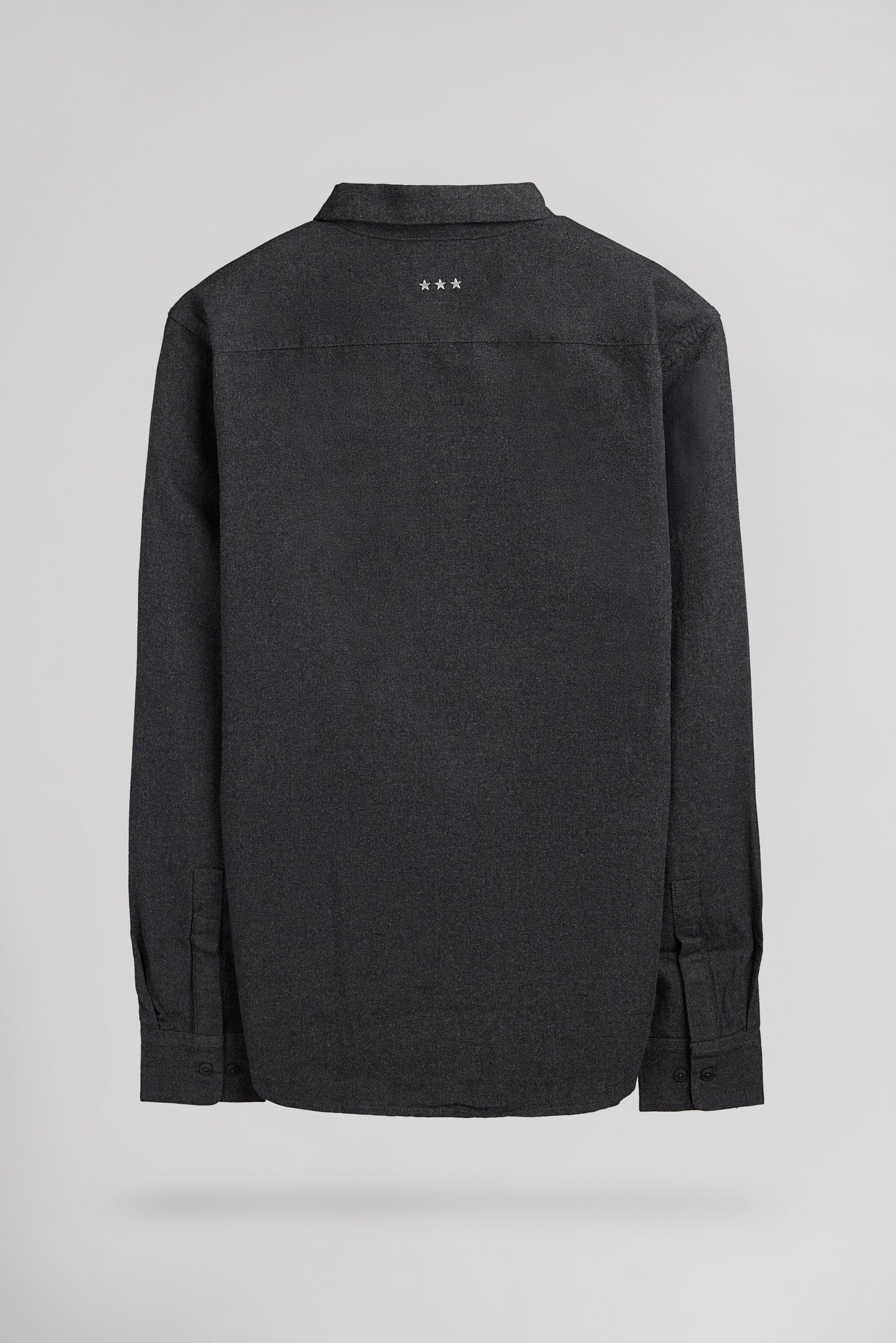 Chemise flanelle C-ODIN ML MELANGE BLACK