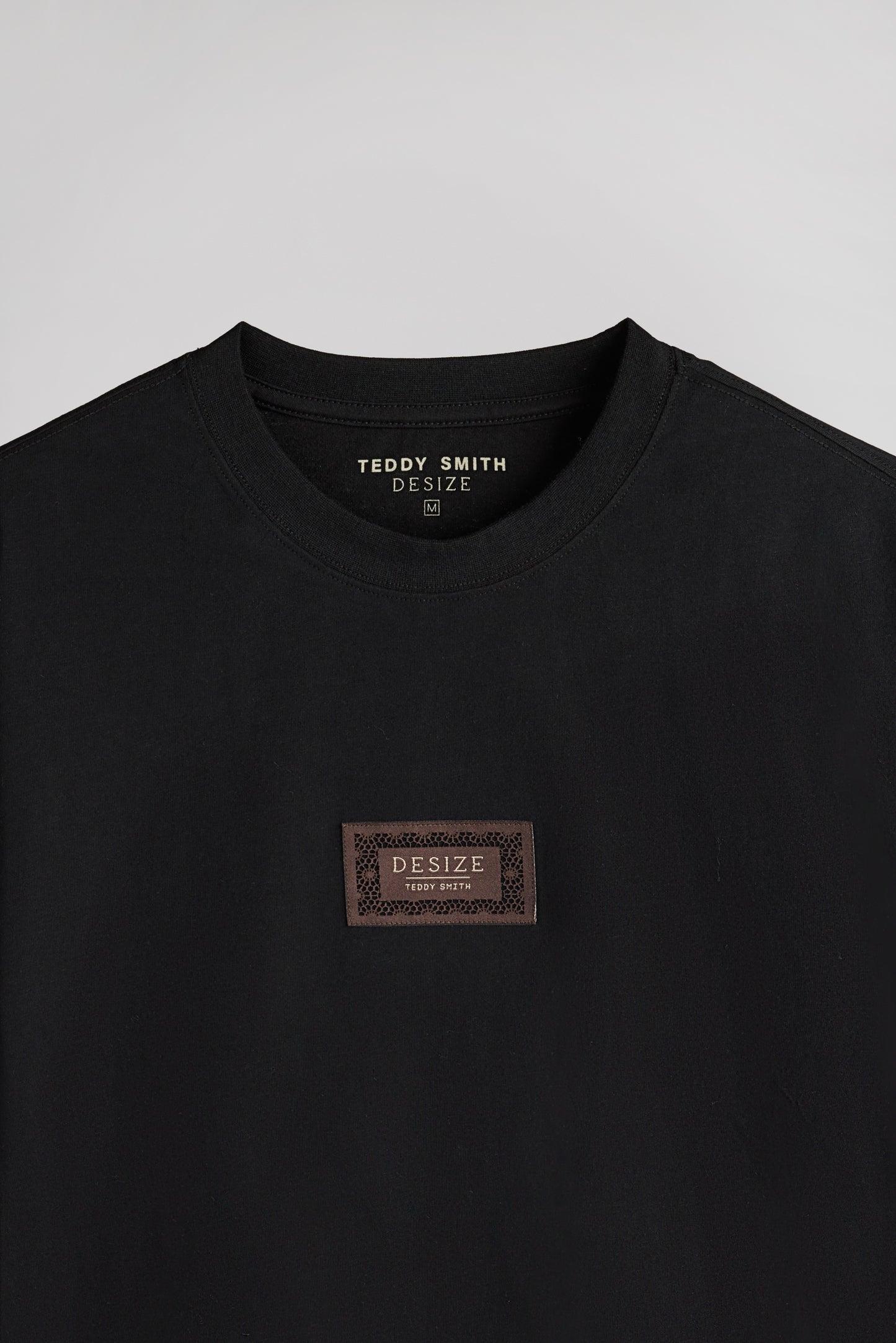 T-shirt ample T-JARL MC NOIR