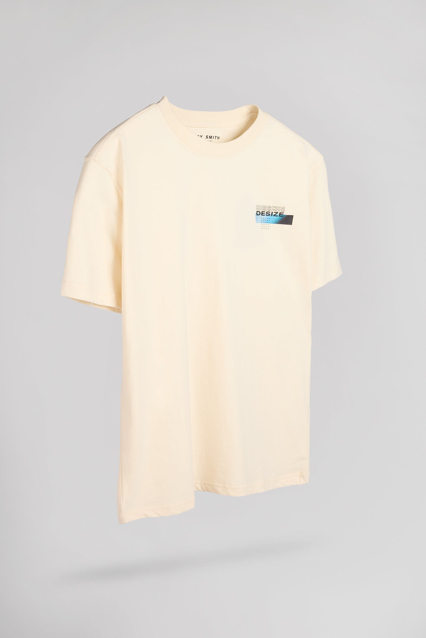 T-shirt ample T-AUGUST MC CREAM