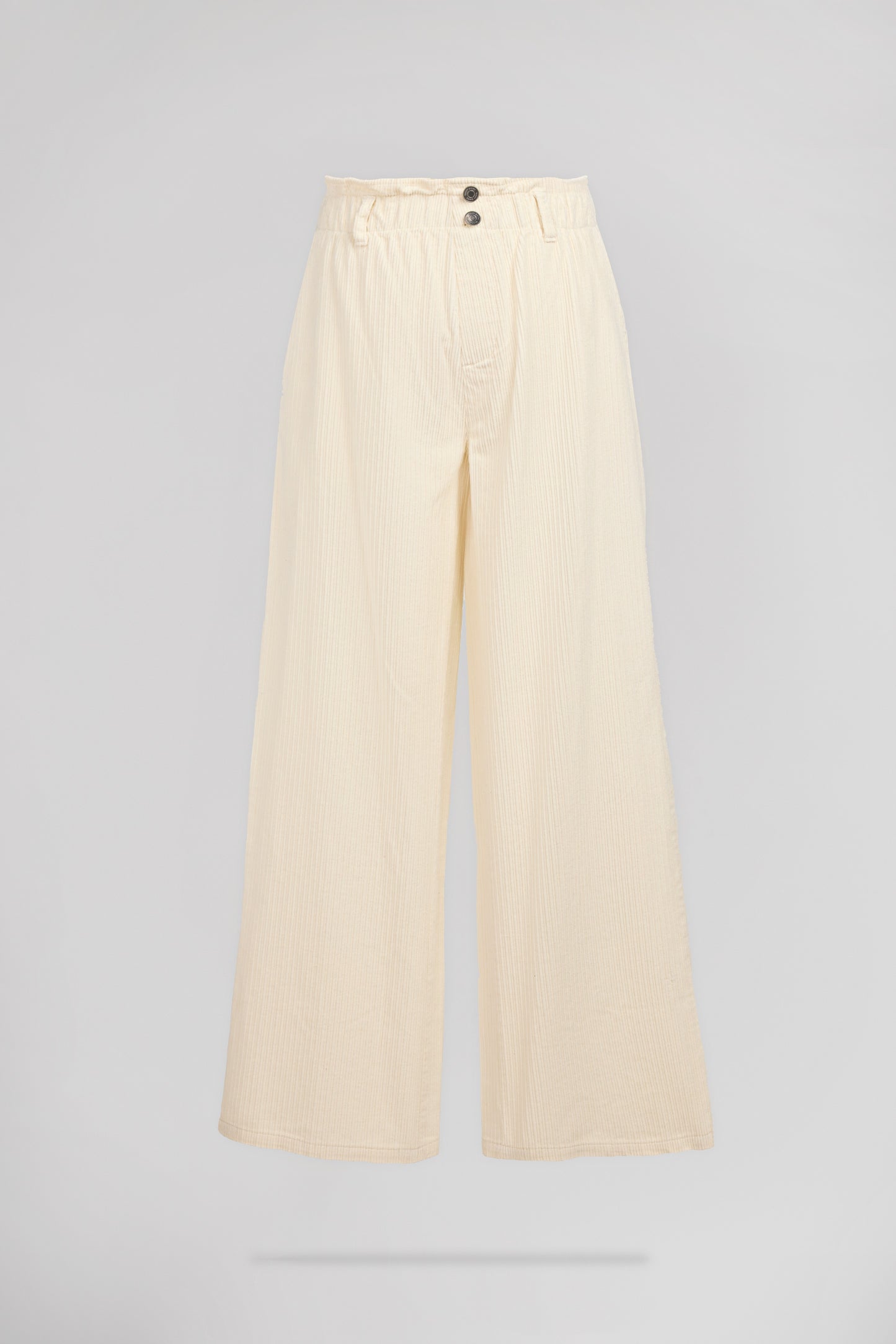 Pantalon P-LYLIA MIDDLE WHITE