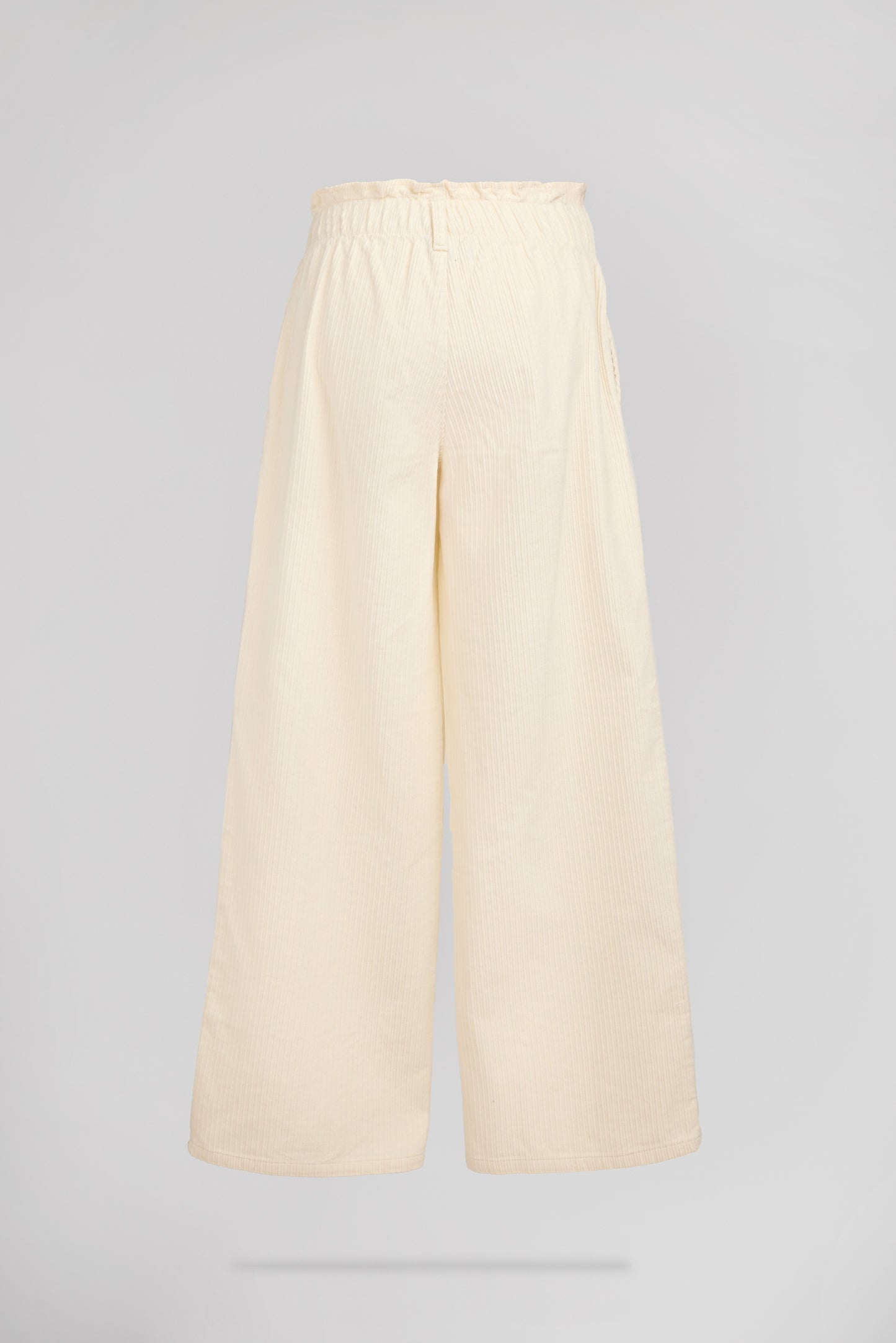 Pantalon P-LYLIA MIDDLE WHITE