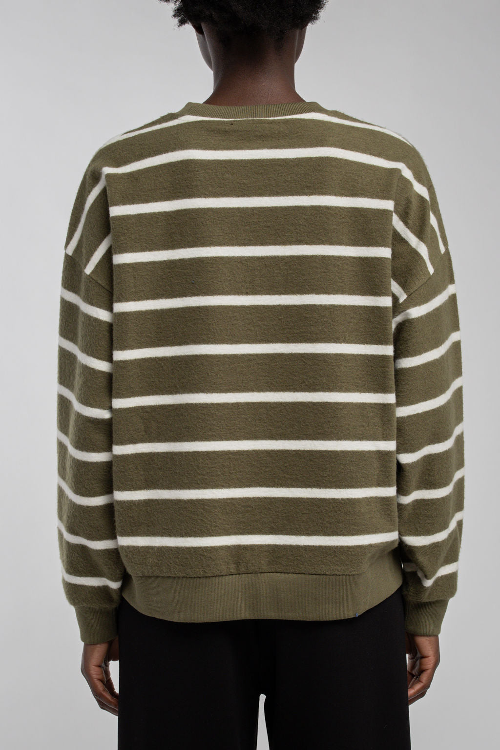 Sweat oversize S-ANDY RC OLIVE