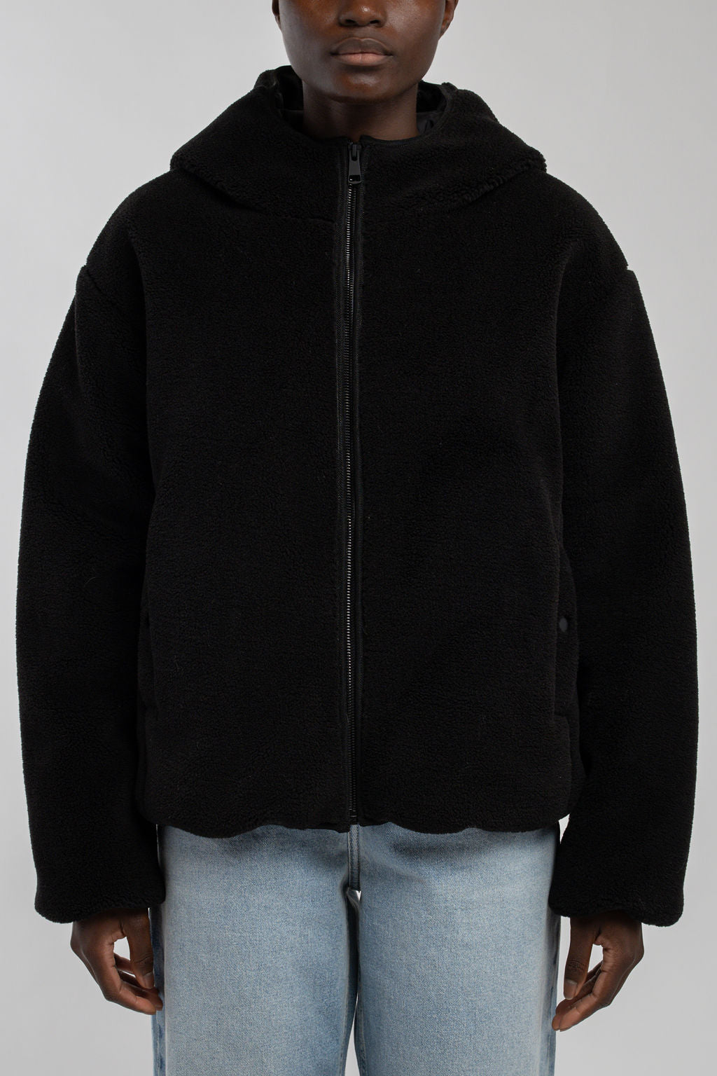 Blouson oversize à capuche B-ROLL NOIR