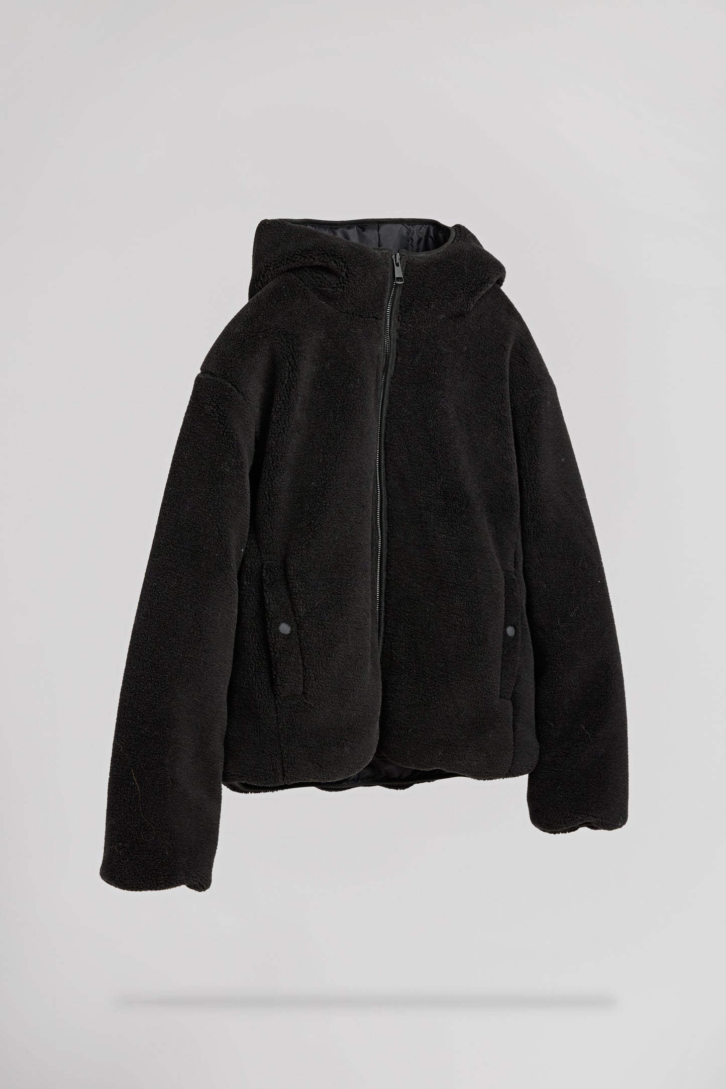 Blouson oversize à capuche B-ROLL NOIR