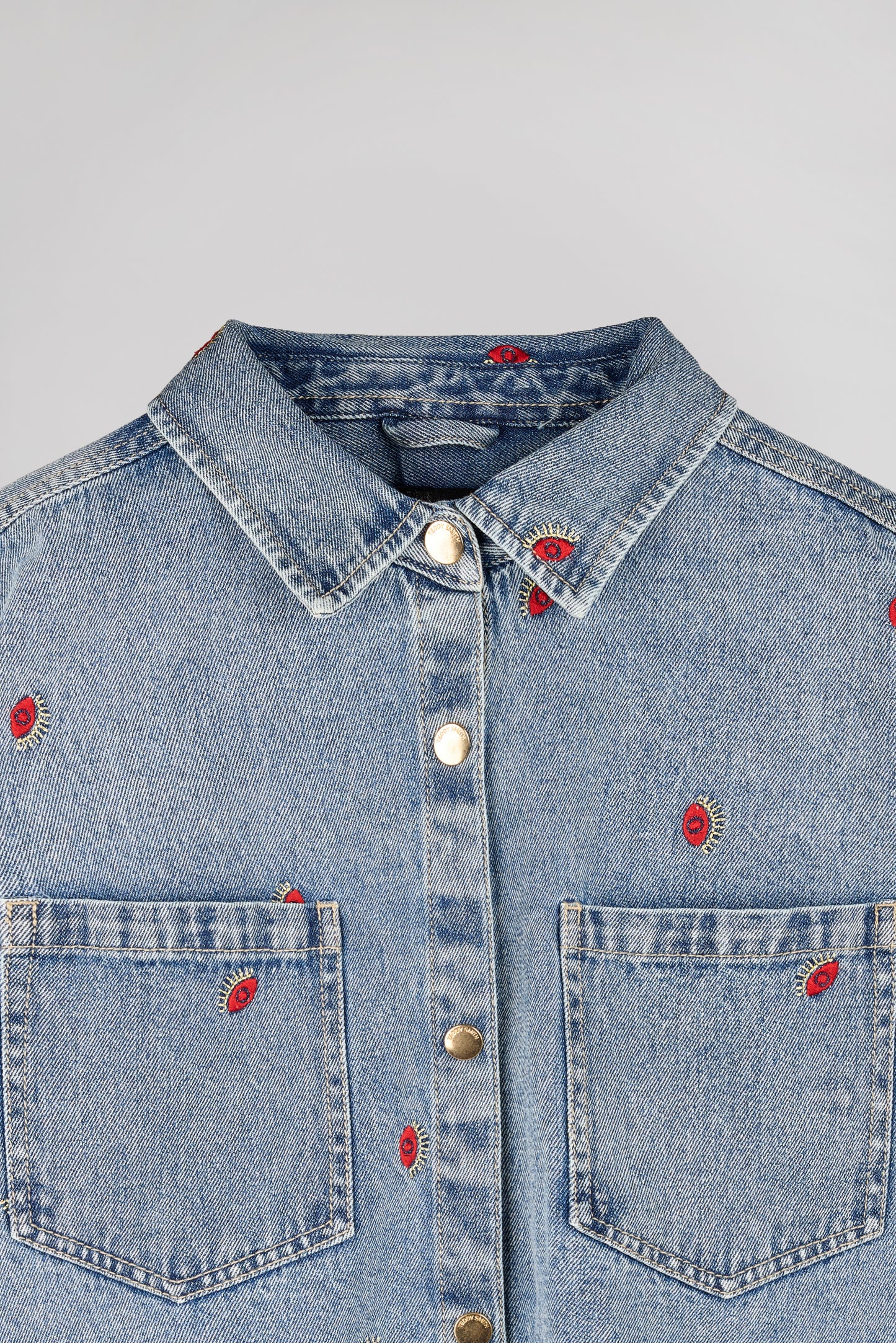 Chemise large en jeans C-FLOWY ML