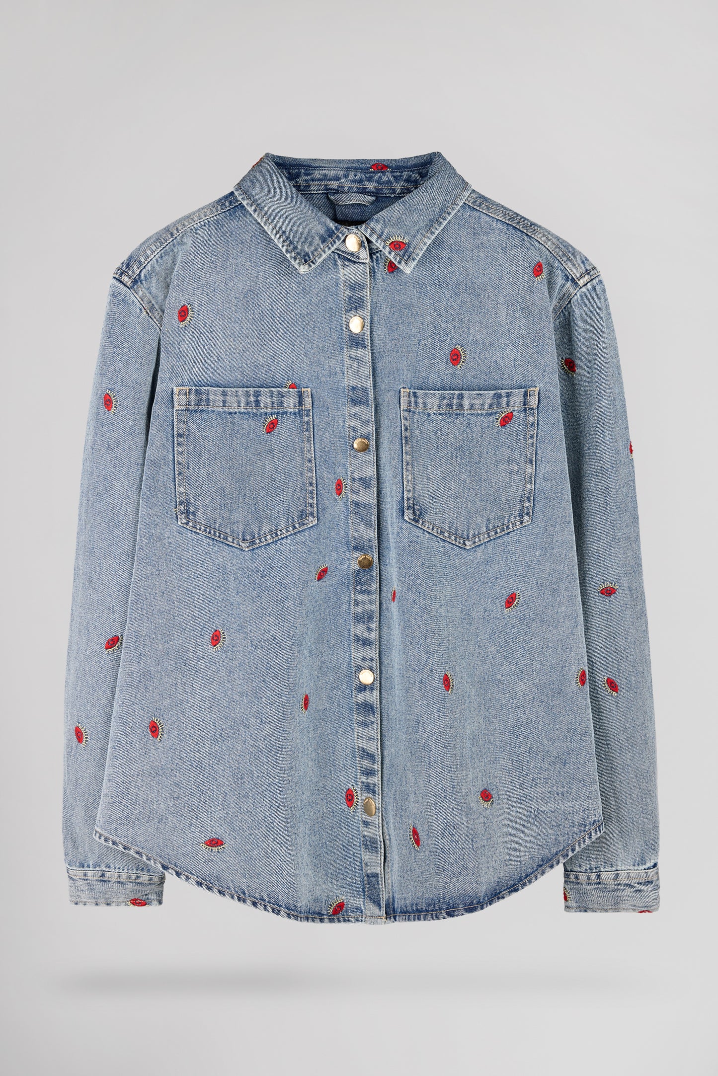 Chemise large en jeans C-FLOWY ML