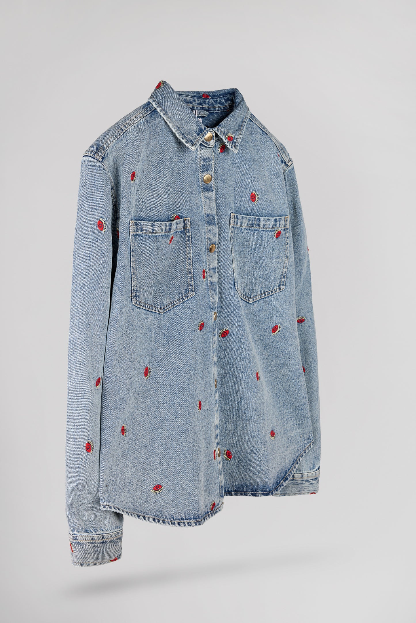 Chemise large en jeans C-FLOWY ML